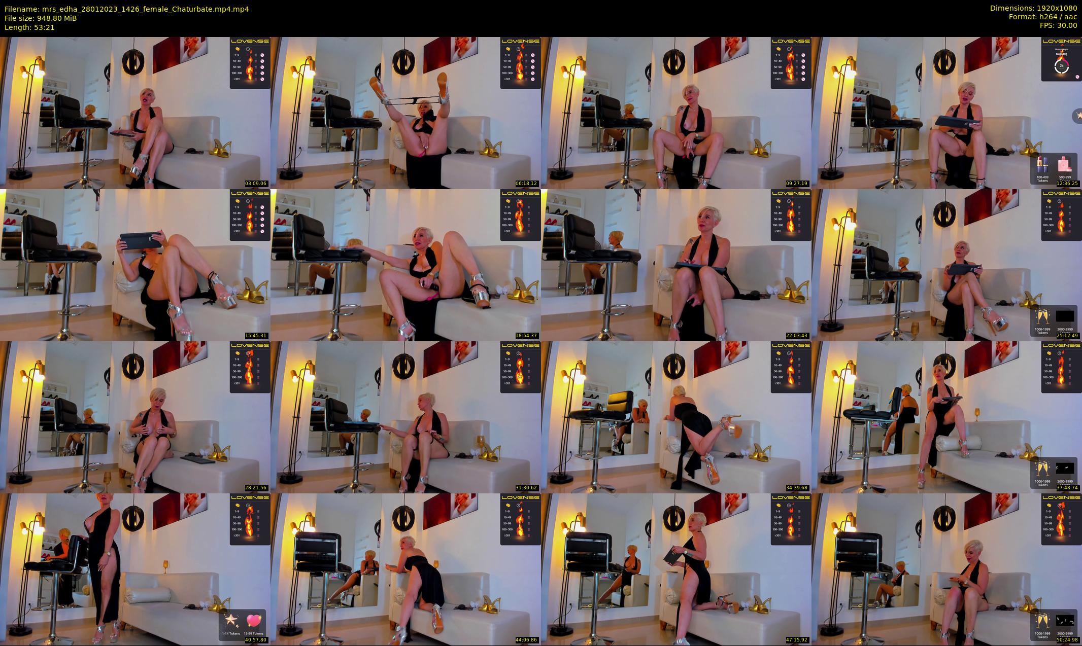mrs_edha — 54 minute Chaturbate female cam show recording, 1080p, Jan 28, 2023
