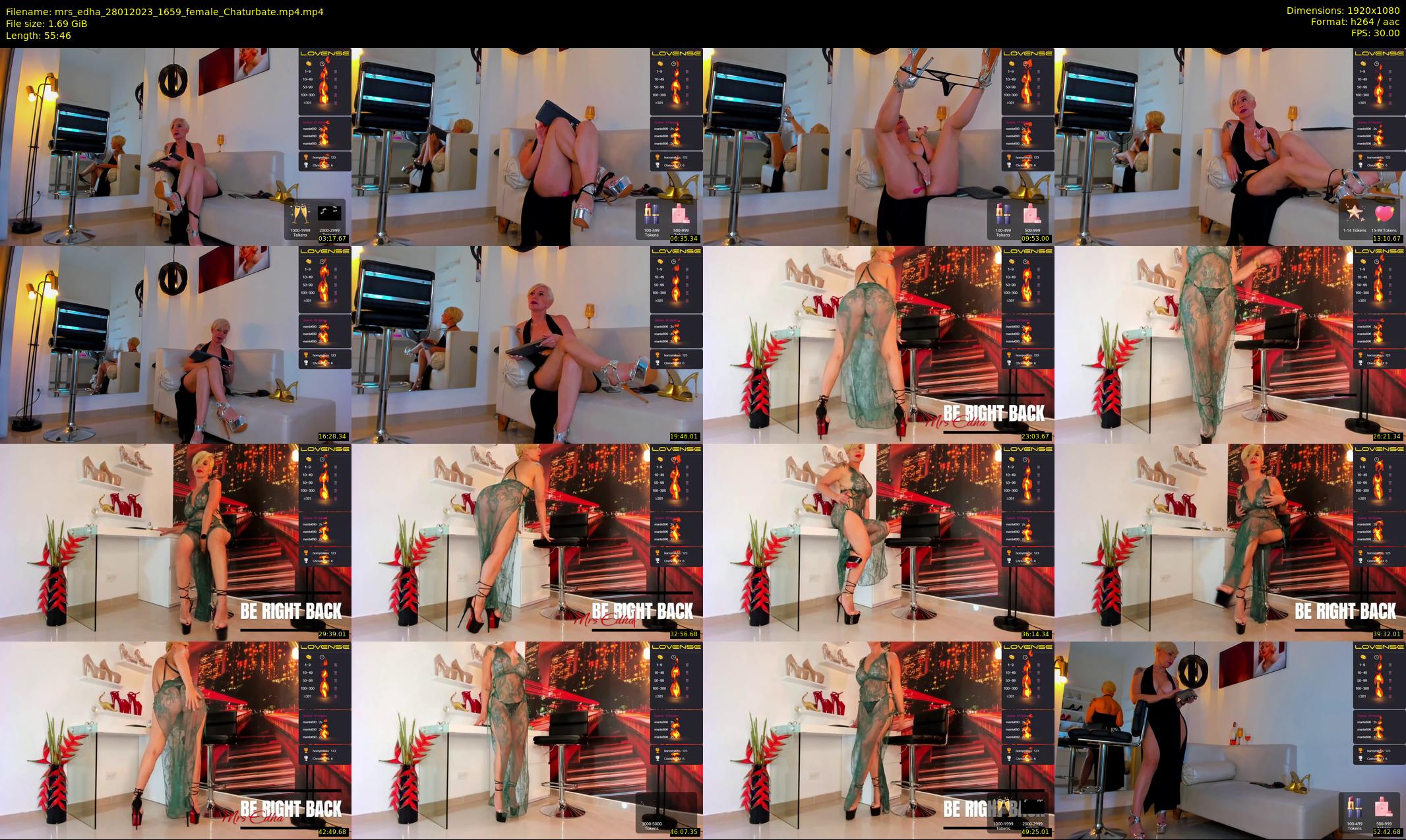 mrs_edha — 56 minute Chaturbate female cam show recording, 1080p, Jan 28, 2023