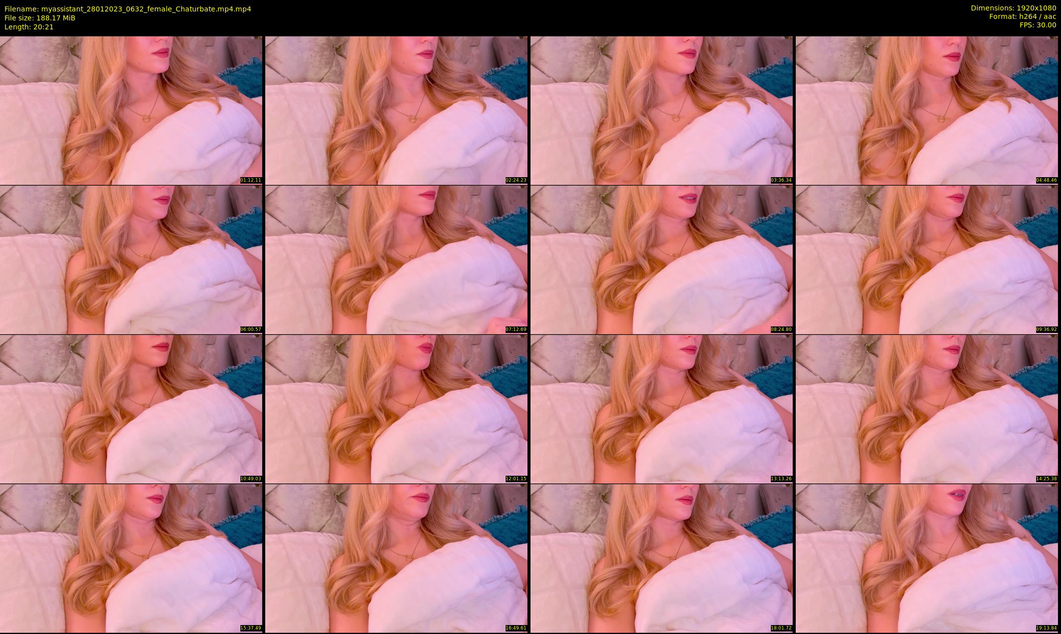 myassistant — 21 minute Chaturbate female cam show recording, 1080p, Jan 28, 2023