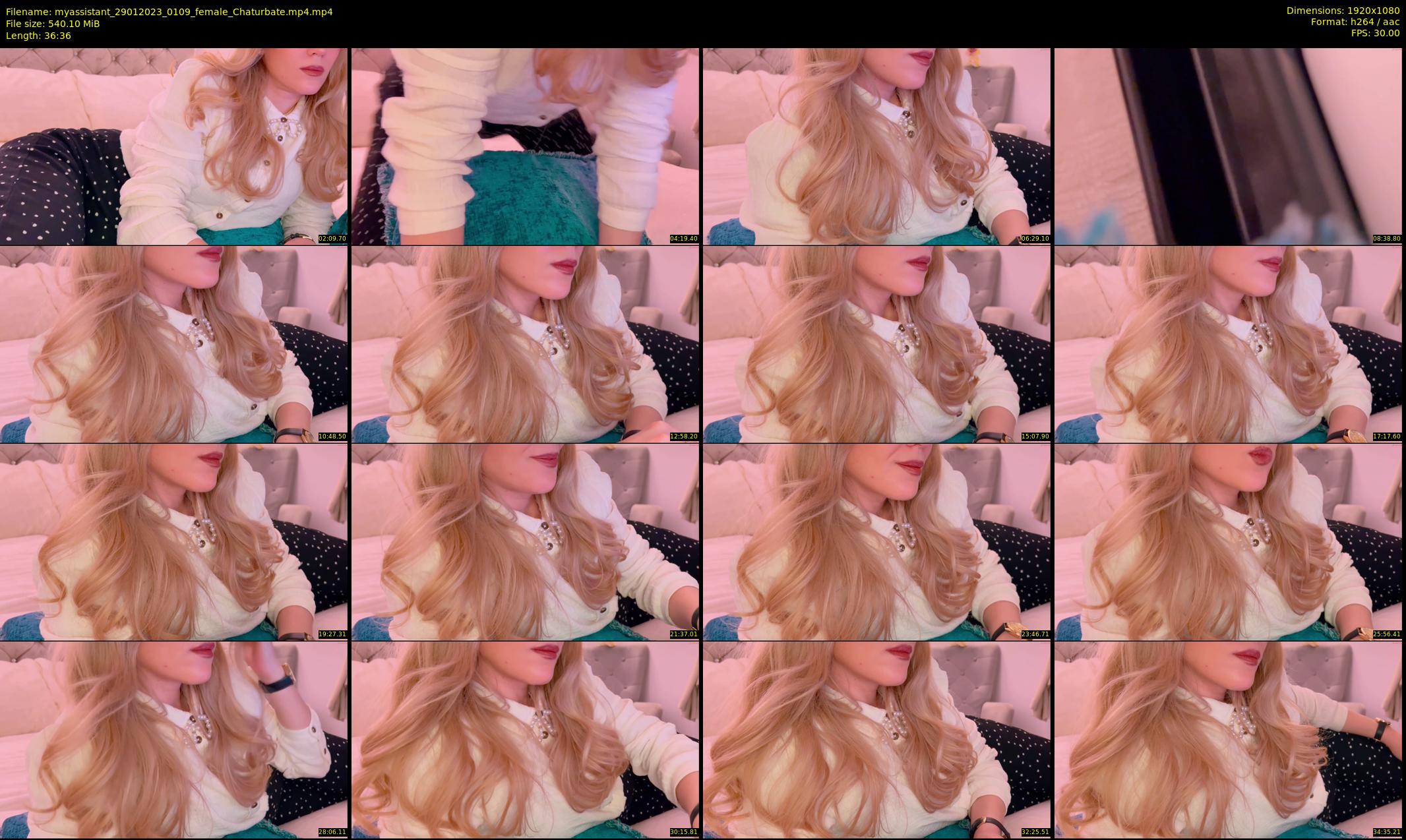 myassistant — 37 minute Chaturbate female cam show recording, 1080p, Jan 29, 2023