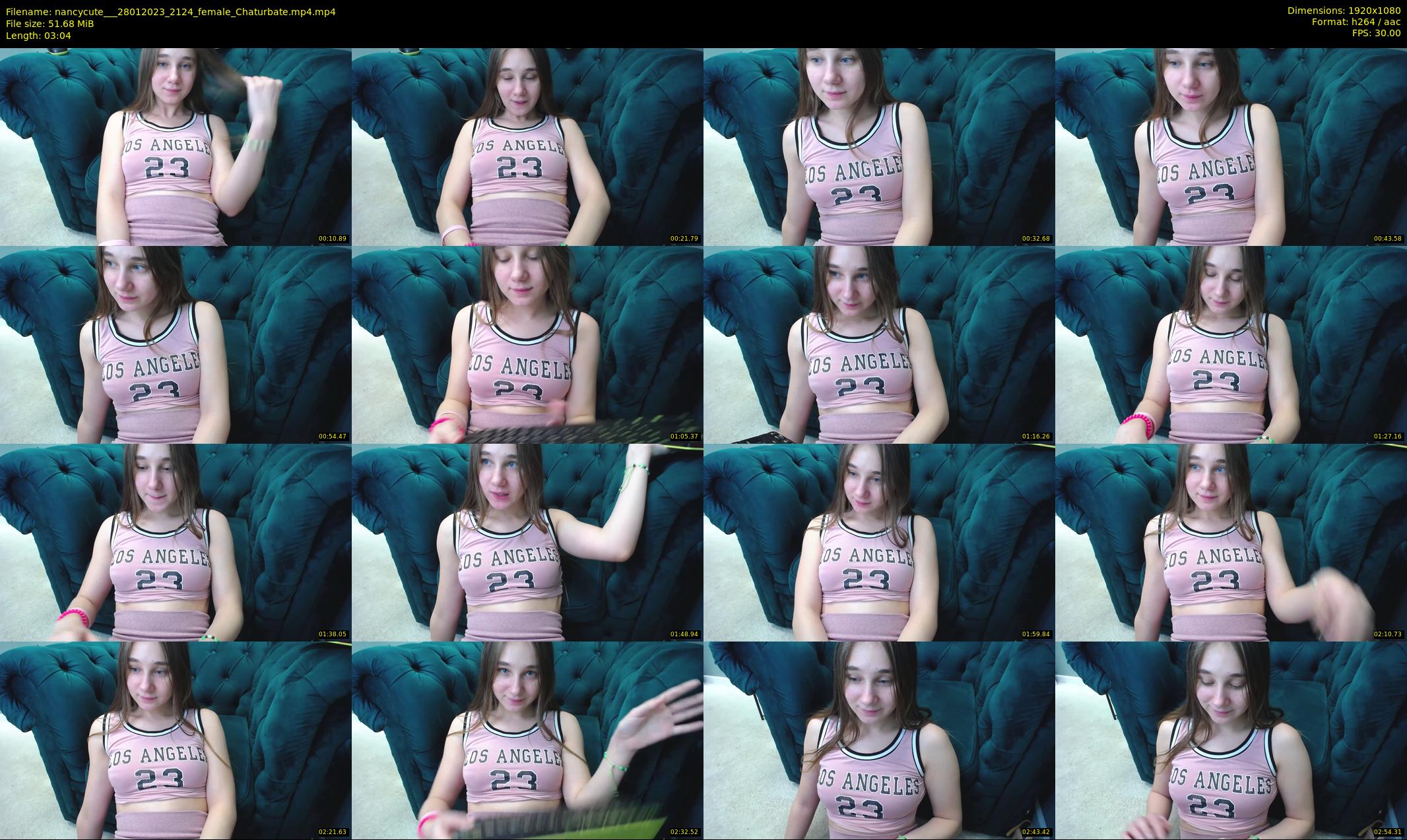 nancycute__ — 4 minute Chaturbate female cam show recording, 1080p, Jan 28, 2023