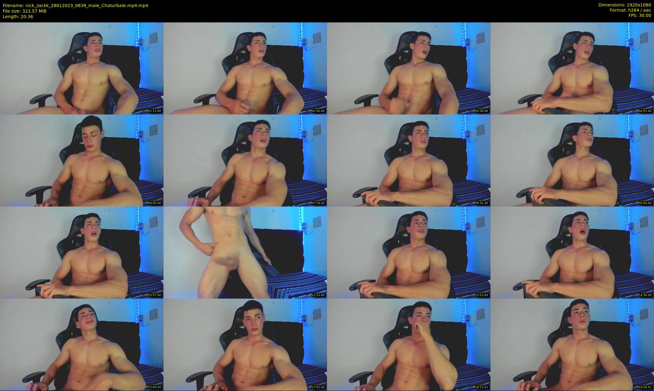 nick_zackk — 21 minute Chaturbate male cam show recording, 1080p, Jan 28, 2023