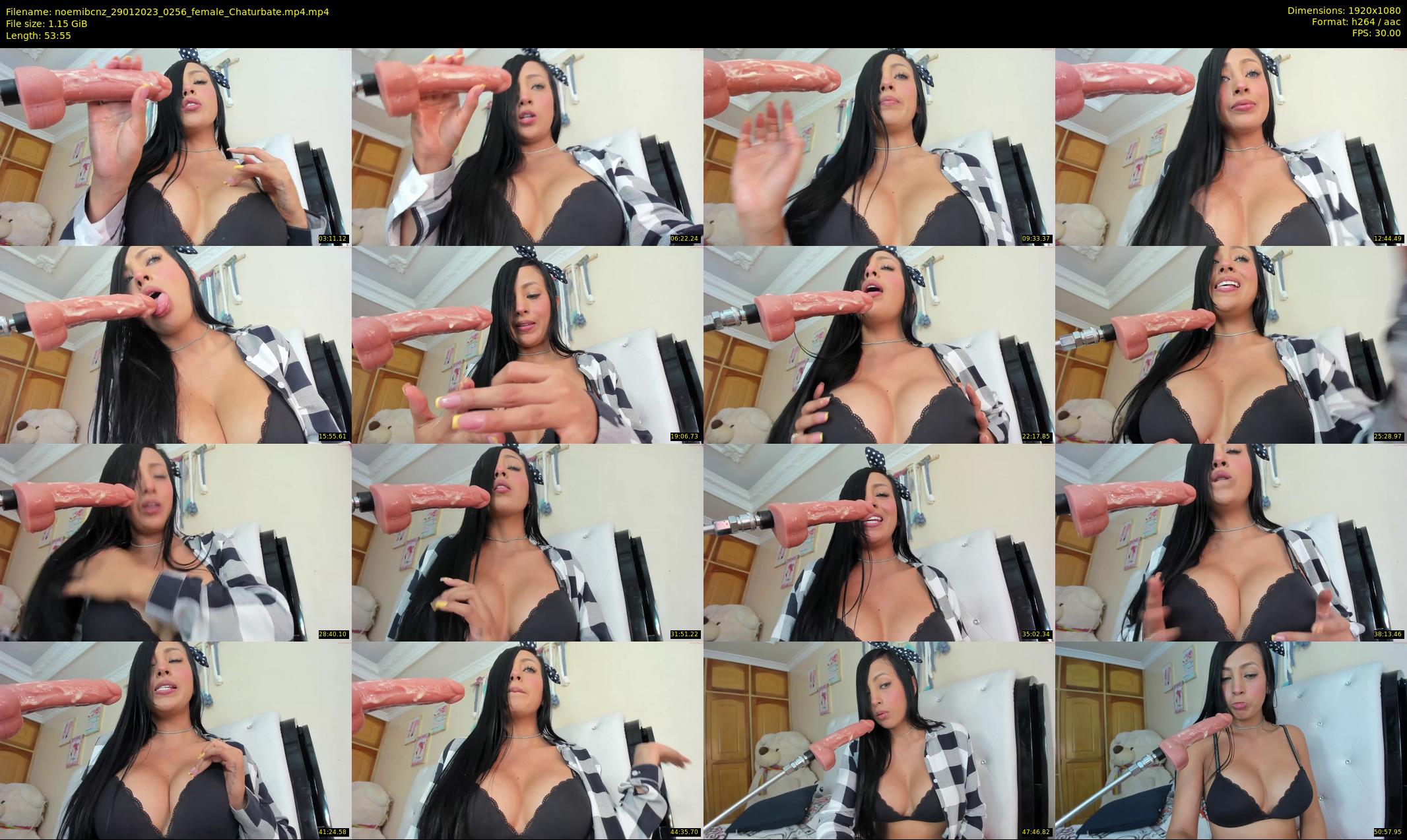 noemibcnz — 54 minute Chaturbate couple cam show recording, 1080p, Jan 29, 2023