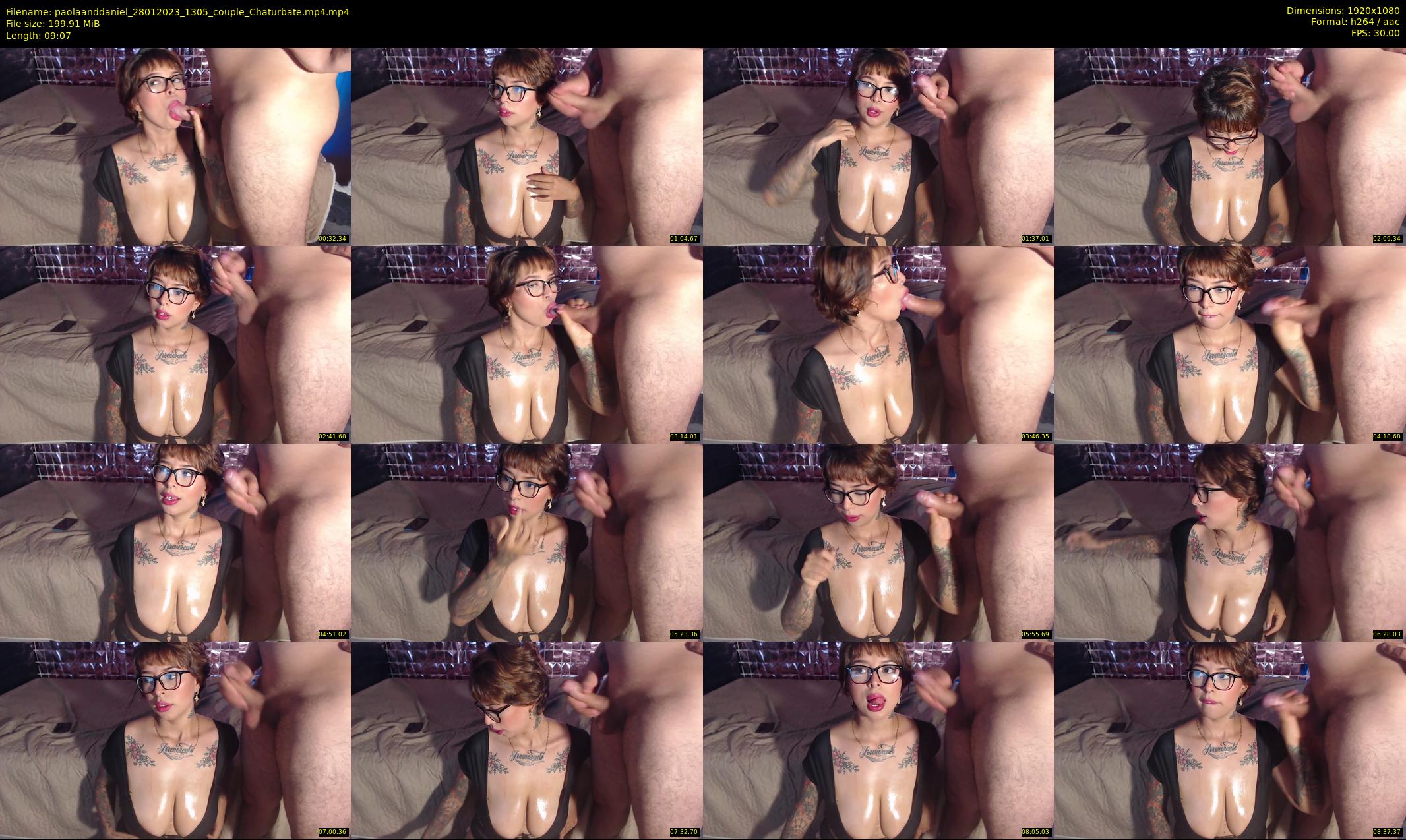 paolaanddaniel — 10 minute Chaturbate couple cam show recording, 1080p, Jan 28, 2023