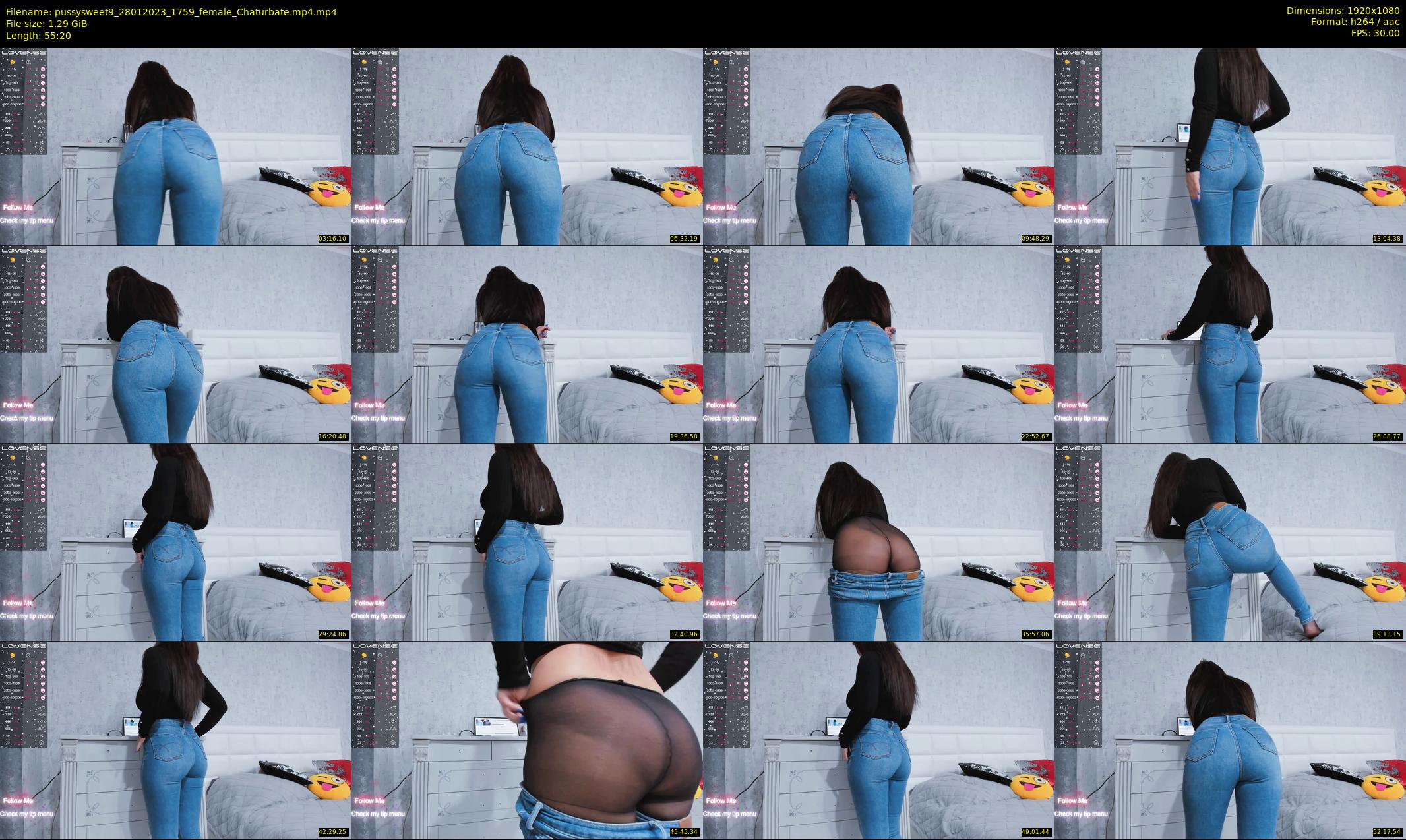 pussysweet9 — 56 minute Chaturbate female cam show recording, 1080p, Jan 28, 2023