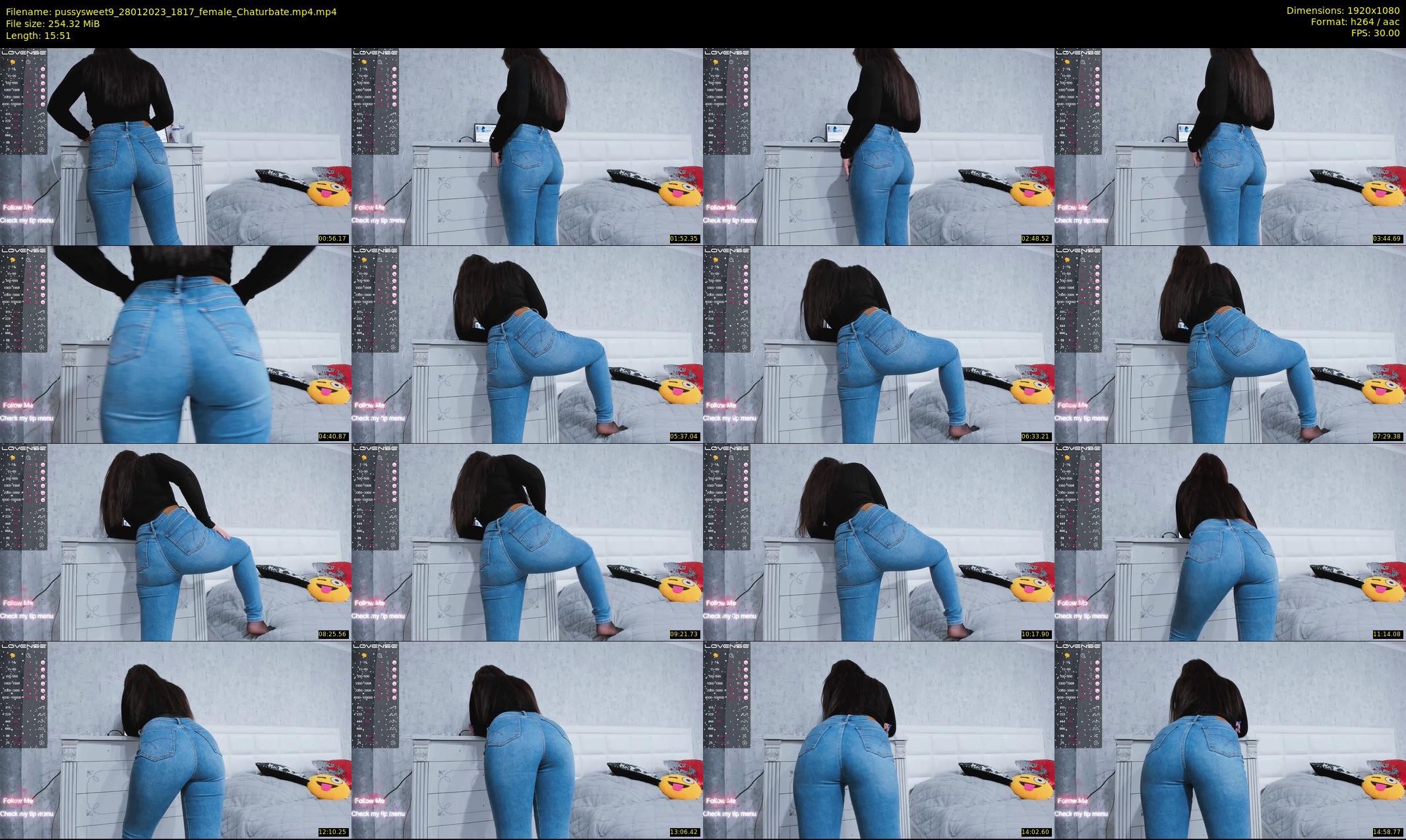 pussysweet9 — 16 minute Chaturbate female cam show recording, 1080p, Jan 28, 2023