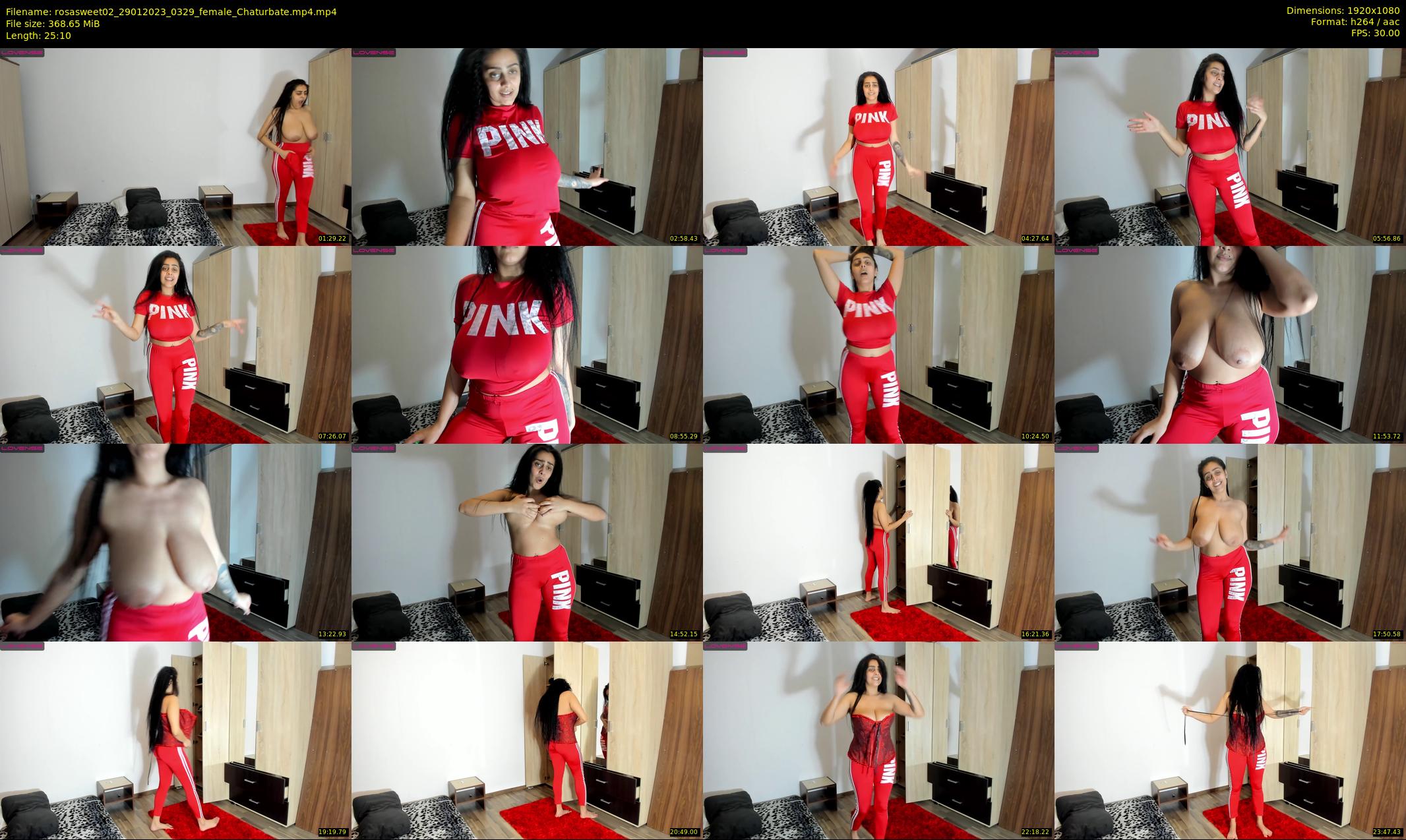 rosasweet02 — 26 minute Chaturbate female cam show recording, 1080p, Jan 29, 2023