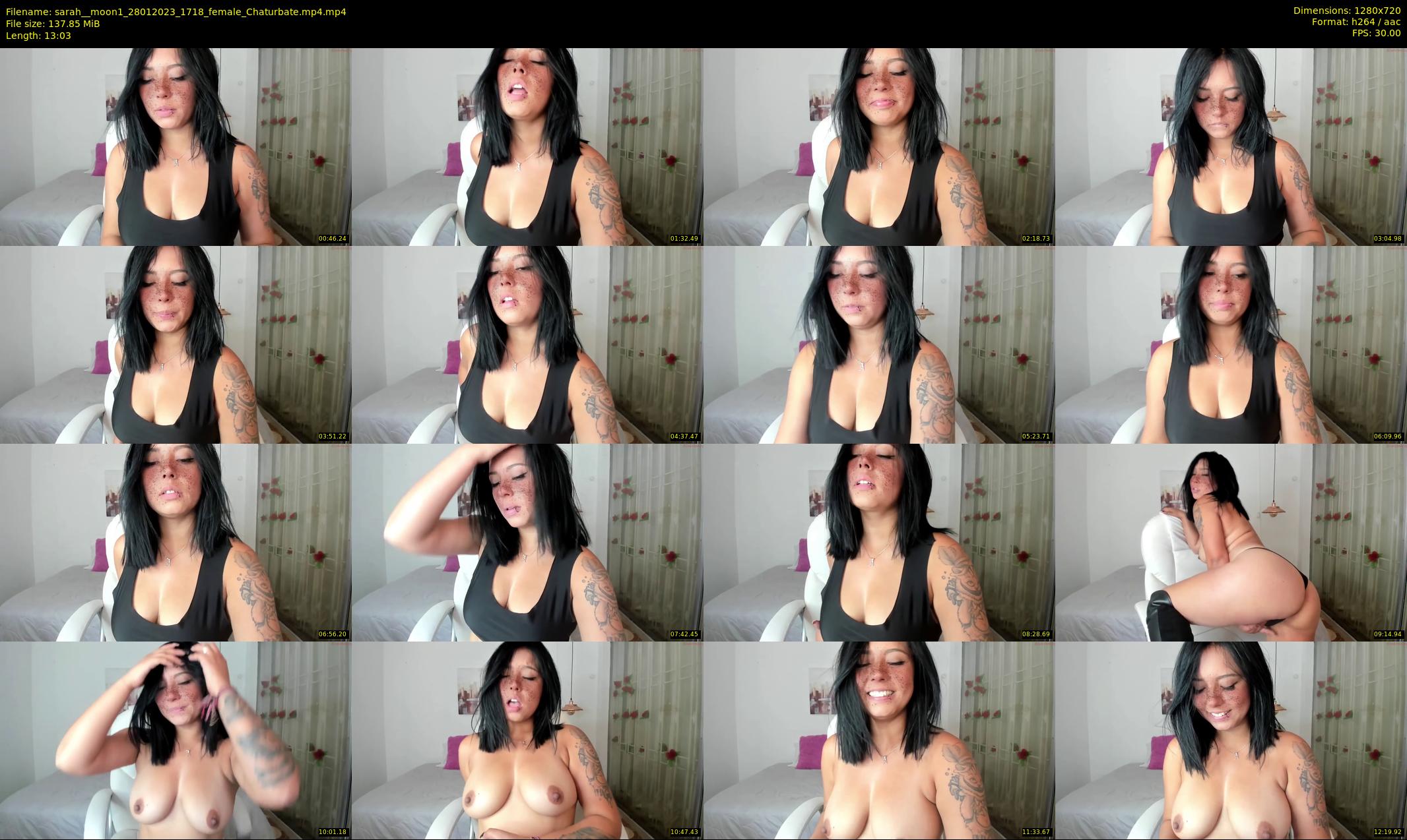 sarah__moon1 — 14 minute Chaturbate female cam show recording, 720p, Jan 28, 2023