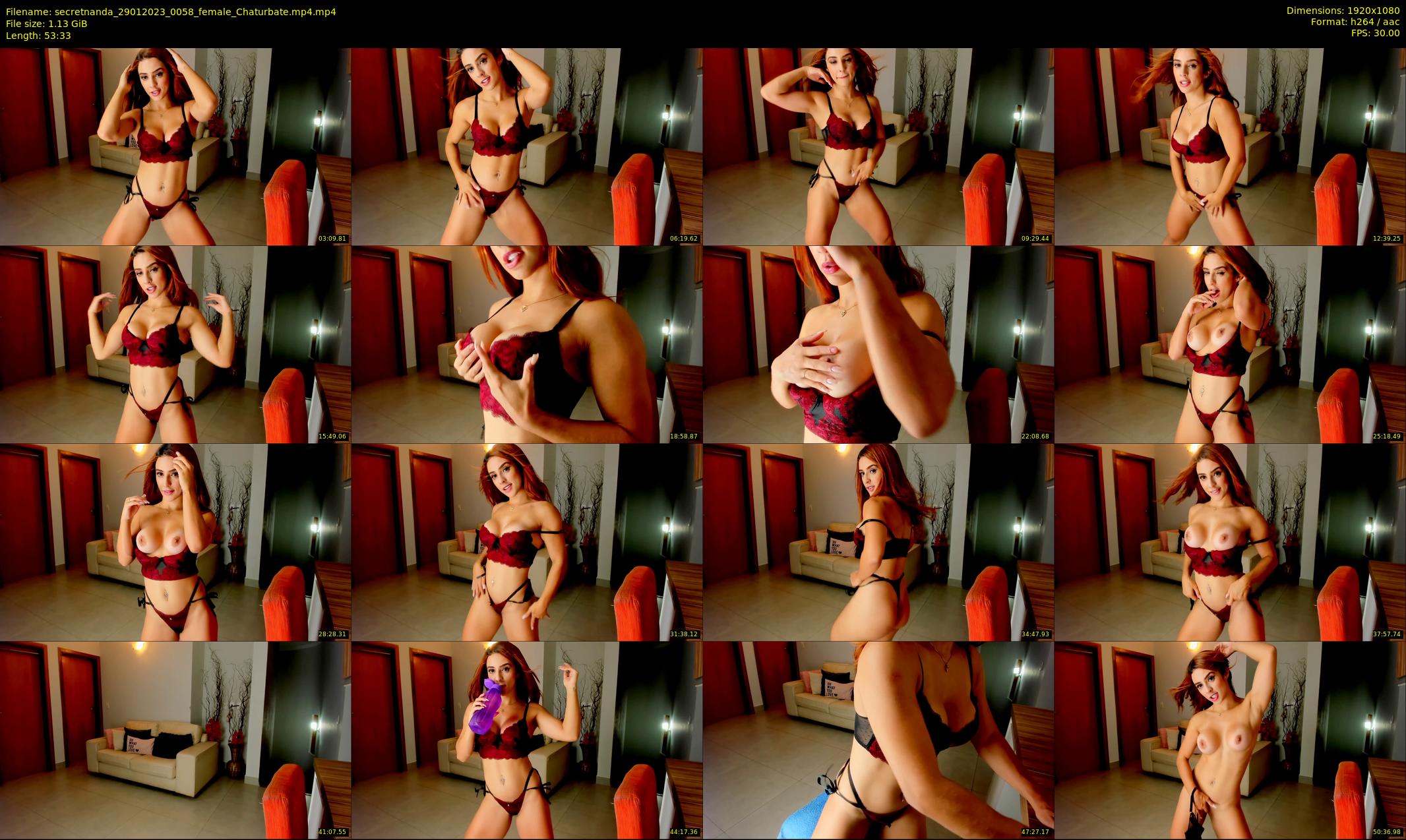 secretnanda — 54 minute Chaturbate female cam show recording, 1080p, Jan 29, 2023