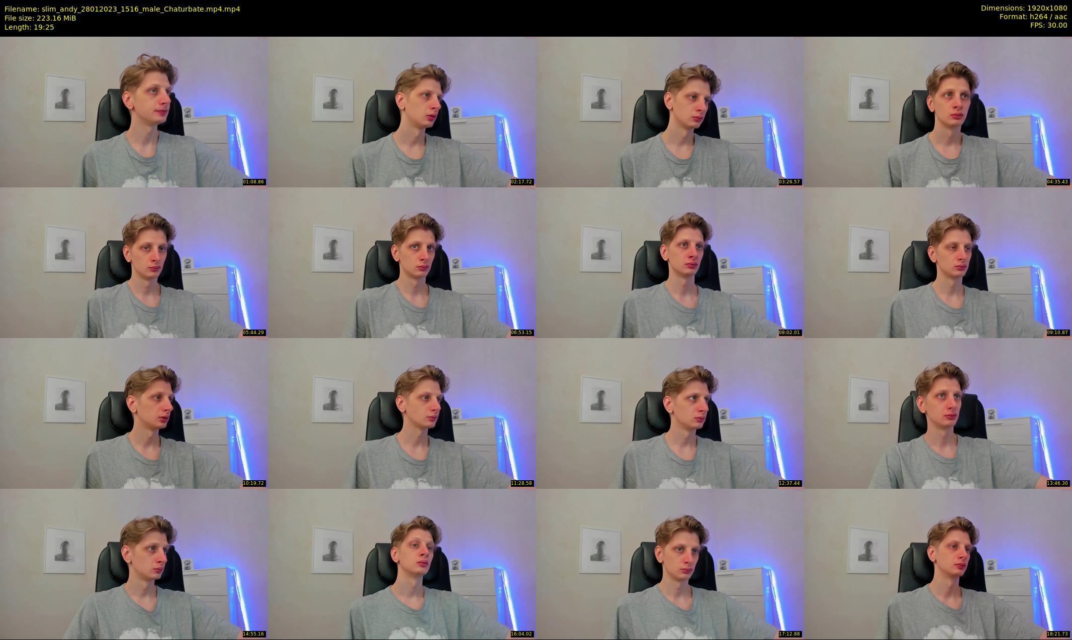 slim_andy — 20 minute Chaturbate male cam show recording, 1080p, Jan 28, 2023