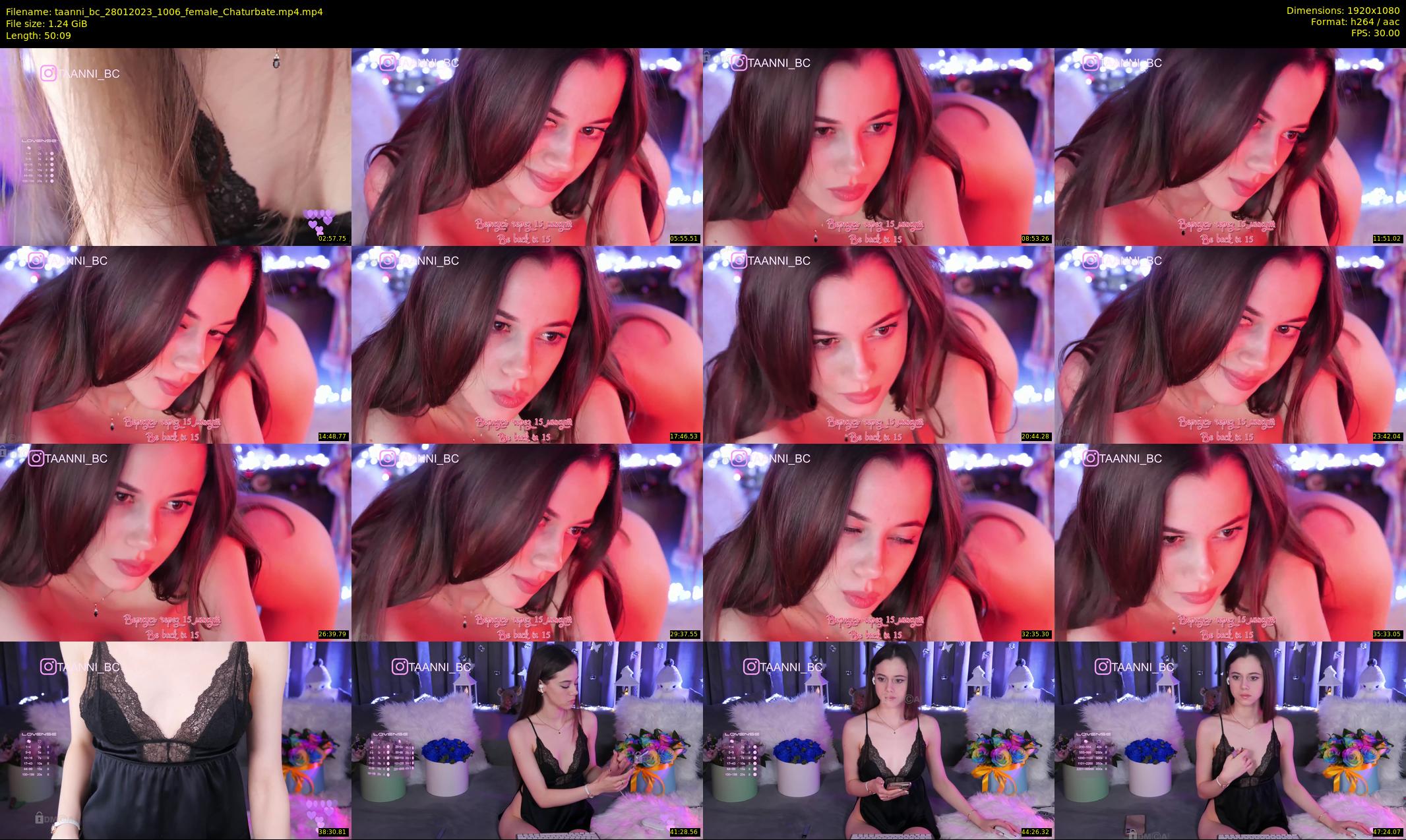 taanni_bc — 51 minute Chaturbate female cam show recording, 1080p, Jan 28, 2023