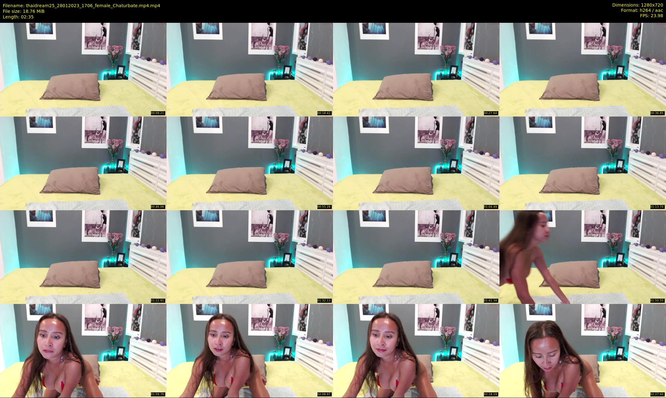 thaidream25 — 3 minute Chaturbate female cam show recording, 720p, Jan 28, 2023