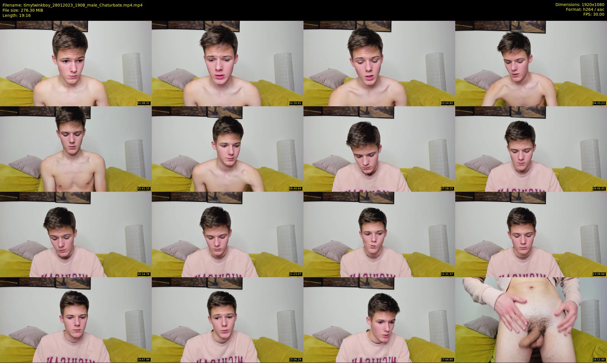 timytwinkboy — 20 minute Chaturbate male cam show recording, 1080p, Jan 28, 2023