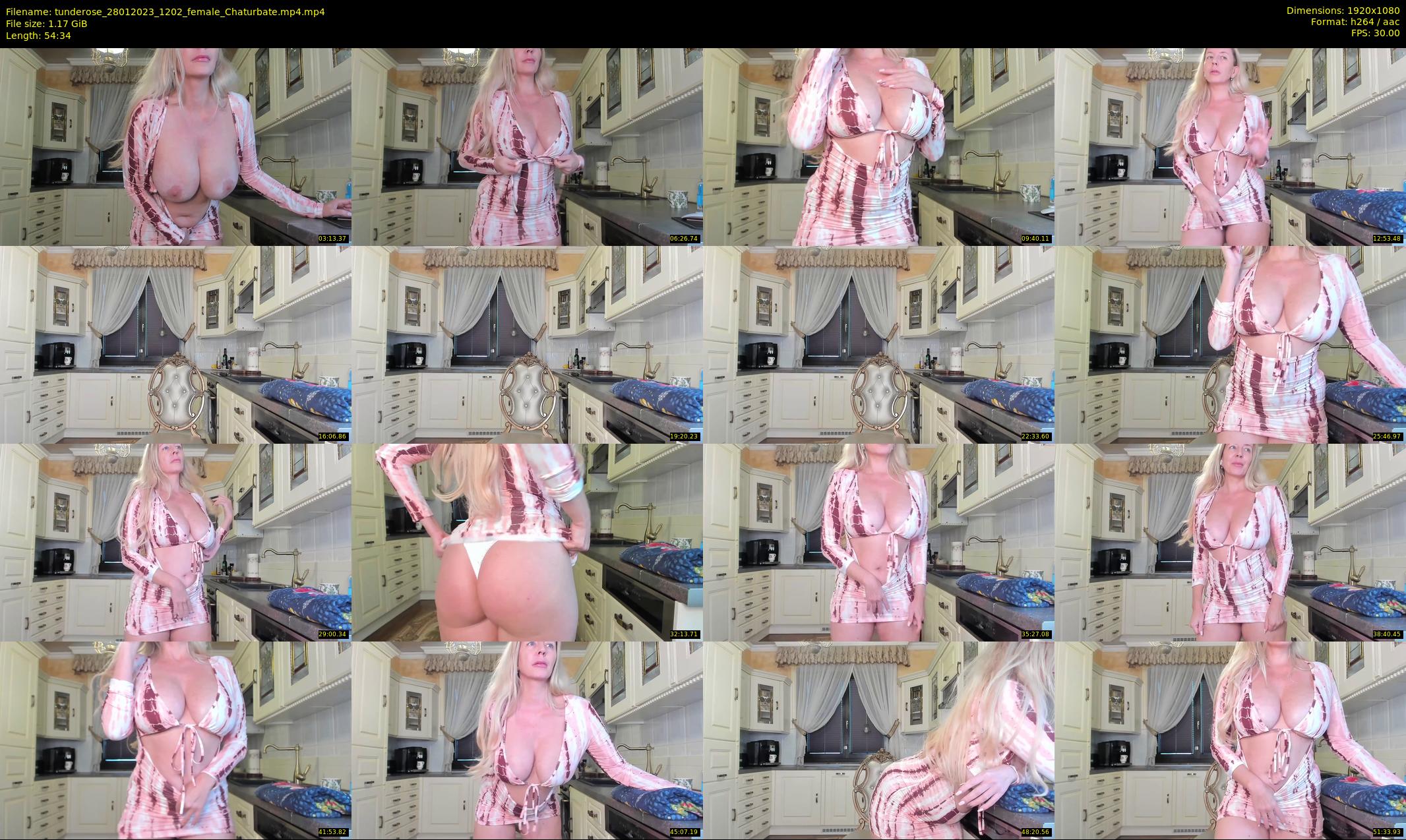 tunderose — 55 minute Chaturbate female cam show recording, 1080p, Jan 28, 2023