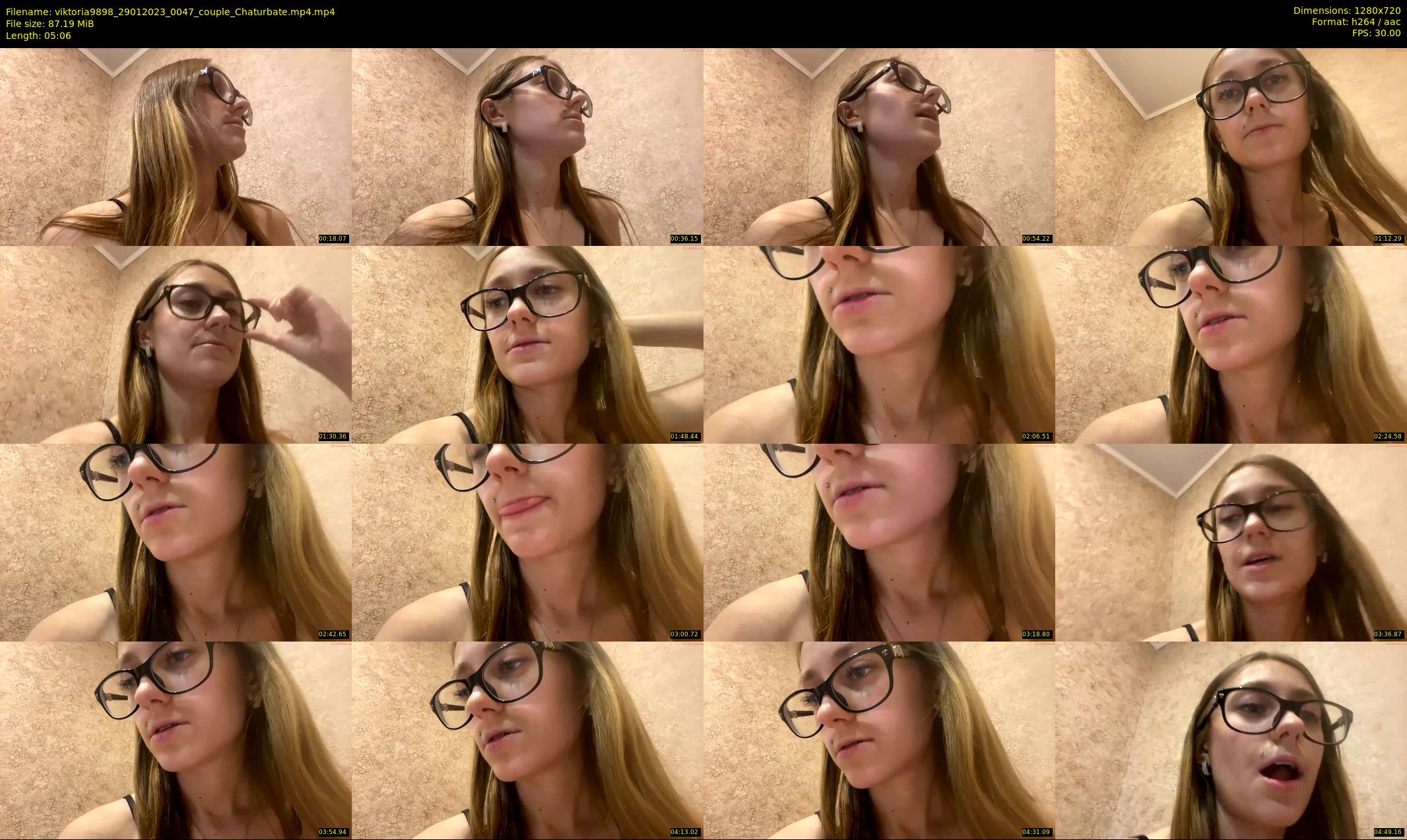 viktoria9898 — 6 minute Chaturbate couple cam show recording, 720p, Jan 29, 2023