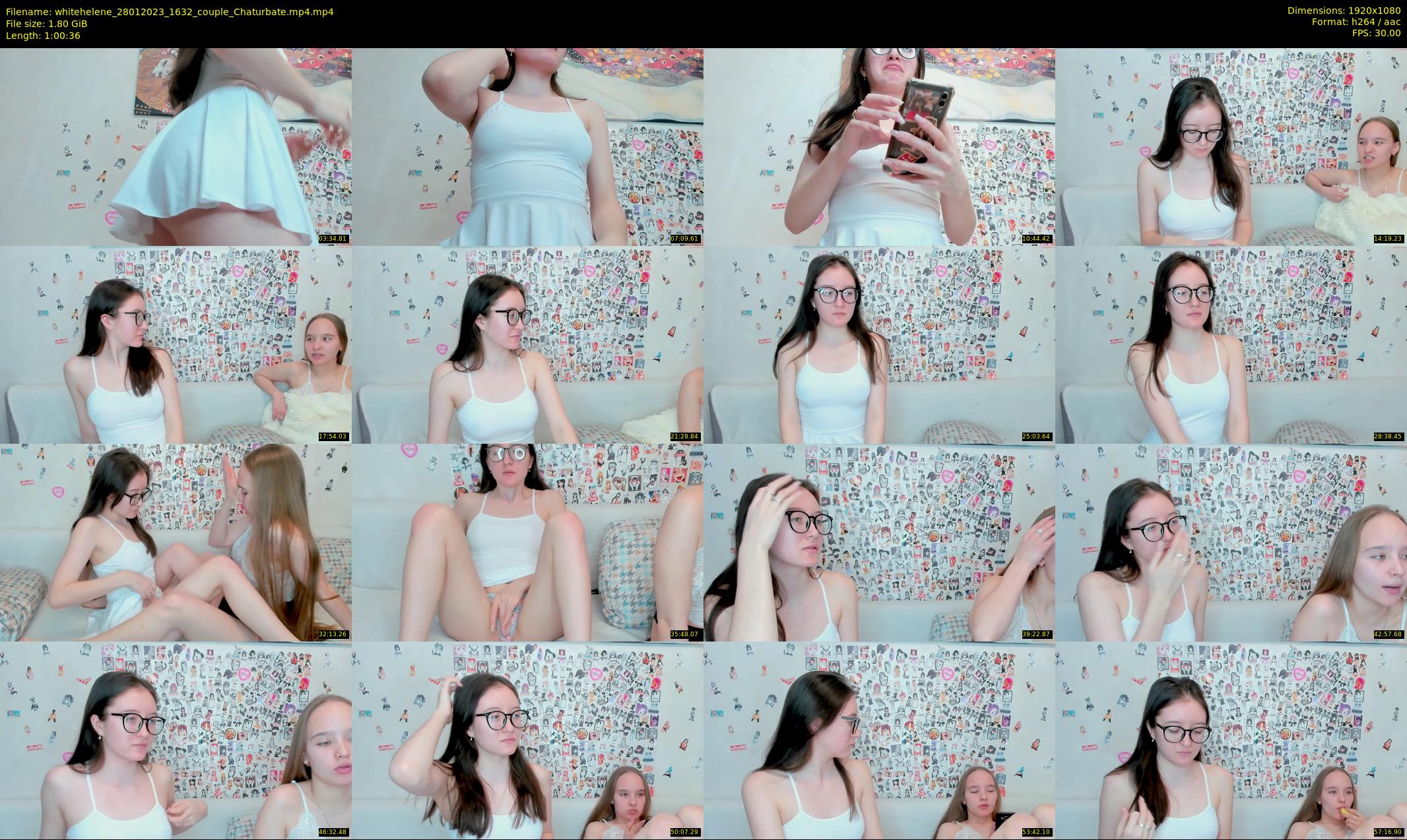 whitehelene — 61 minute Chaturbate female cam show recording, 1080p, Jan 28, 2023