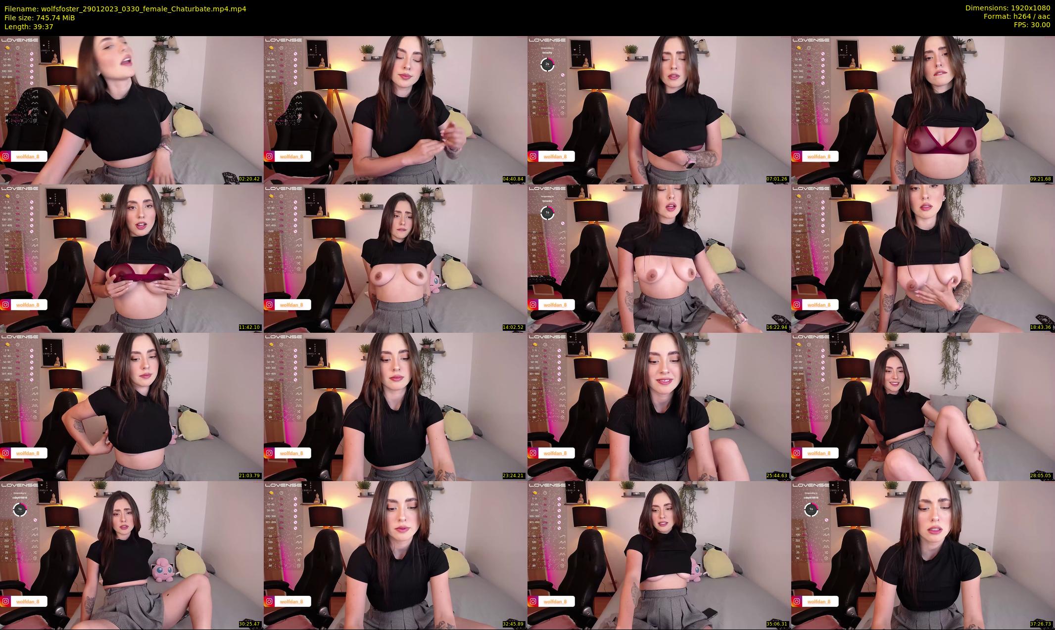 wolfsfoster — 40 minute Chaturbate couple cam show recording, 1080p, Jan 29, 2023