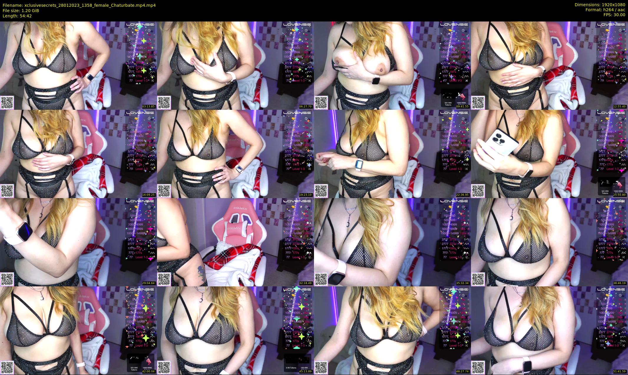 xclusivesecrets — 55 minute Chaturbate female cam show recording, 1080p, Jan 28, 2023