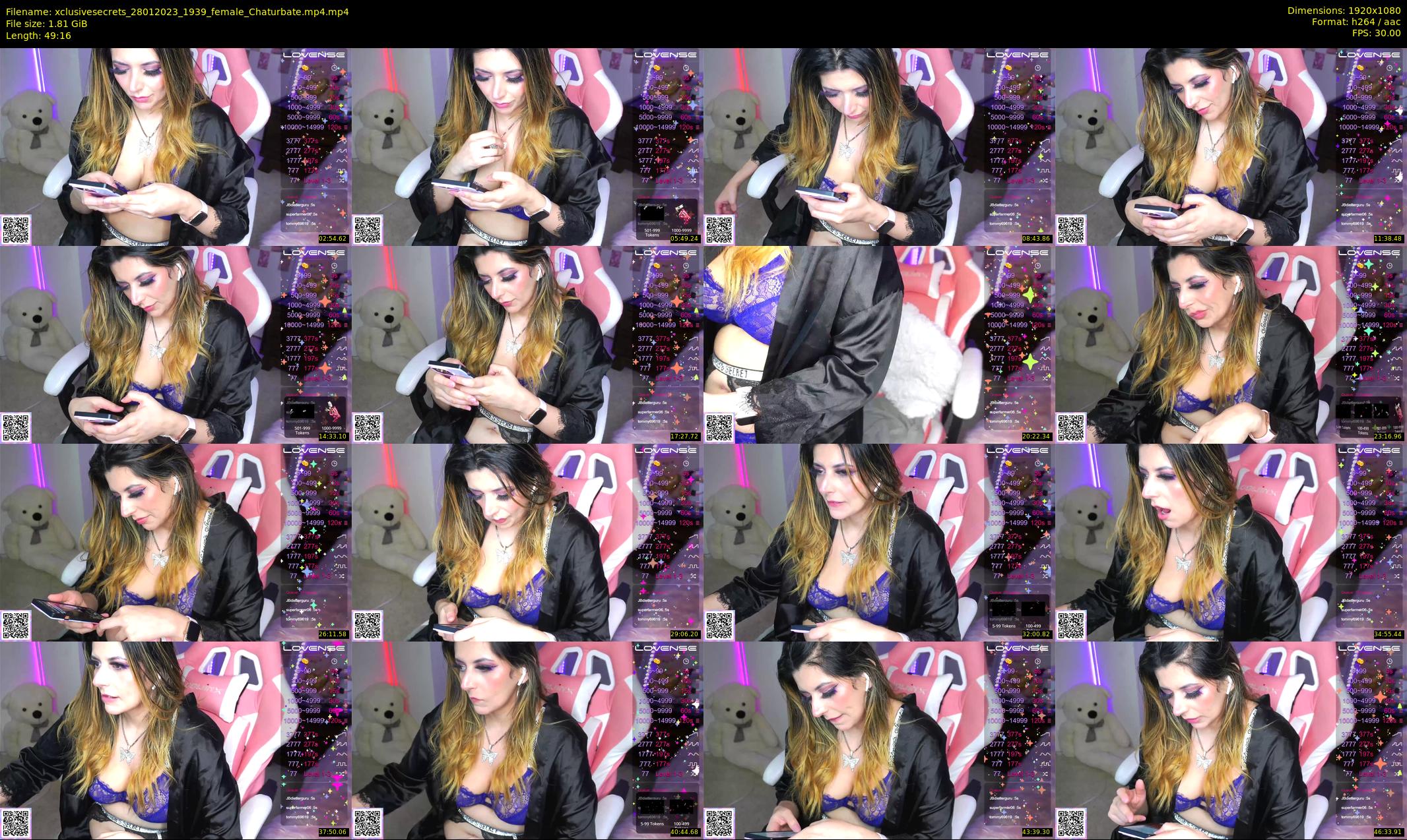 xclusivesecrets — 50 minute Chaturbate female cam show recording, 1080p, Jan 28, 2023