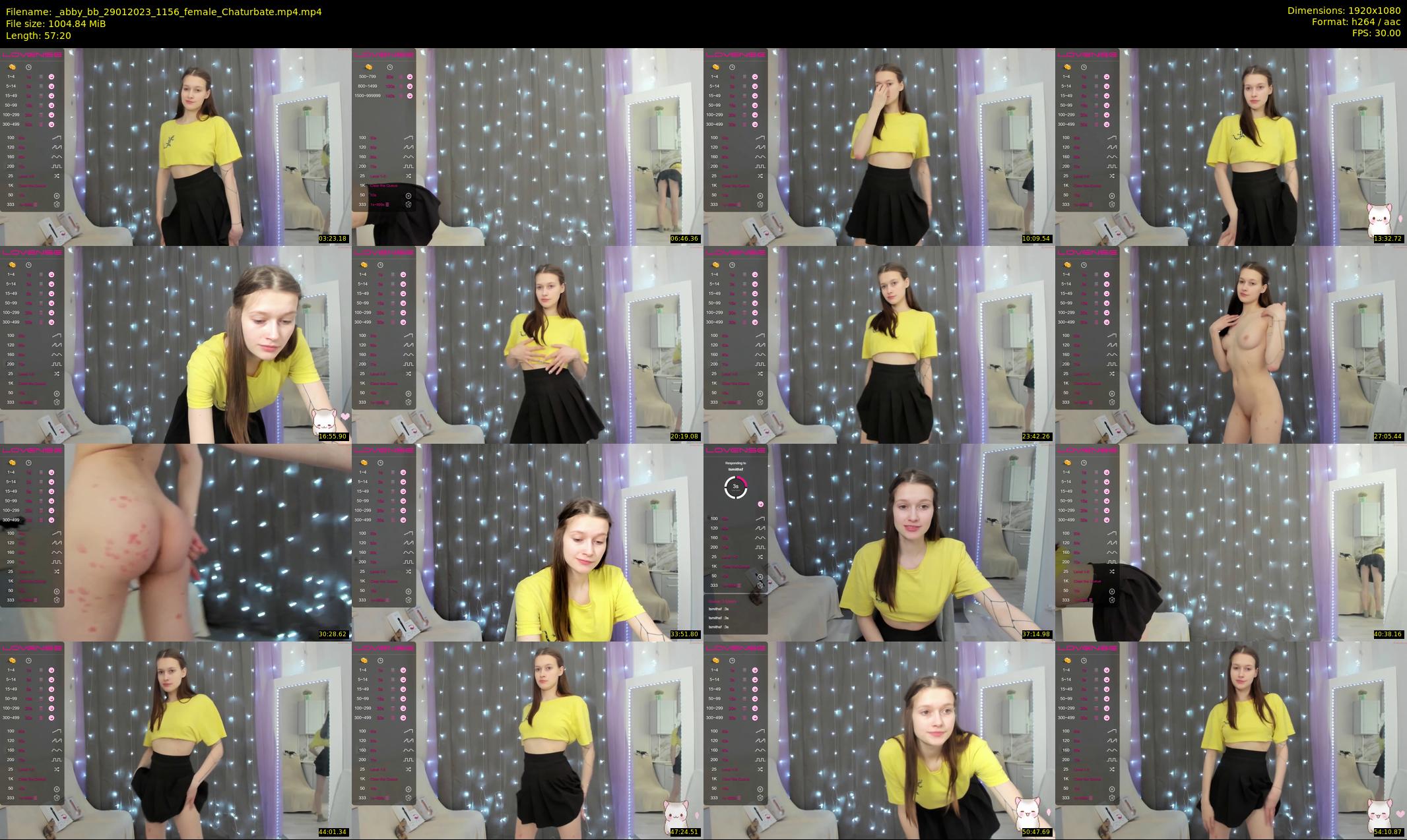 _abby_bb — 58 minute Chaturbate female cam show recording, 1080p, Jan 29, 2023