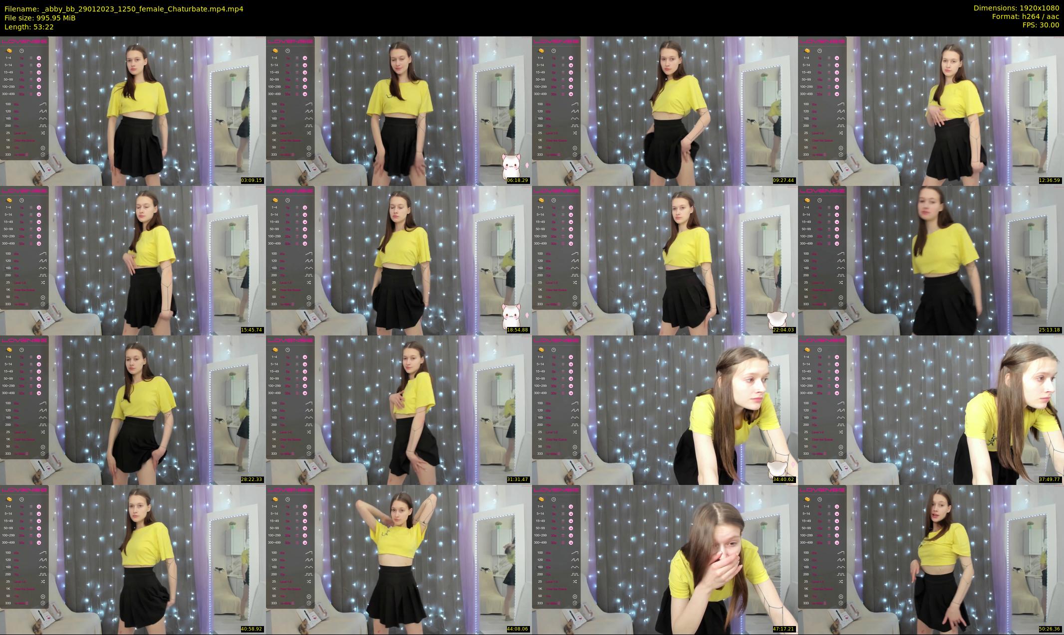 _abby_bb — 54 minute Chaturbate female cam show recording, 1080p, Jan 29, 2023