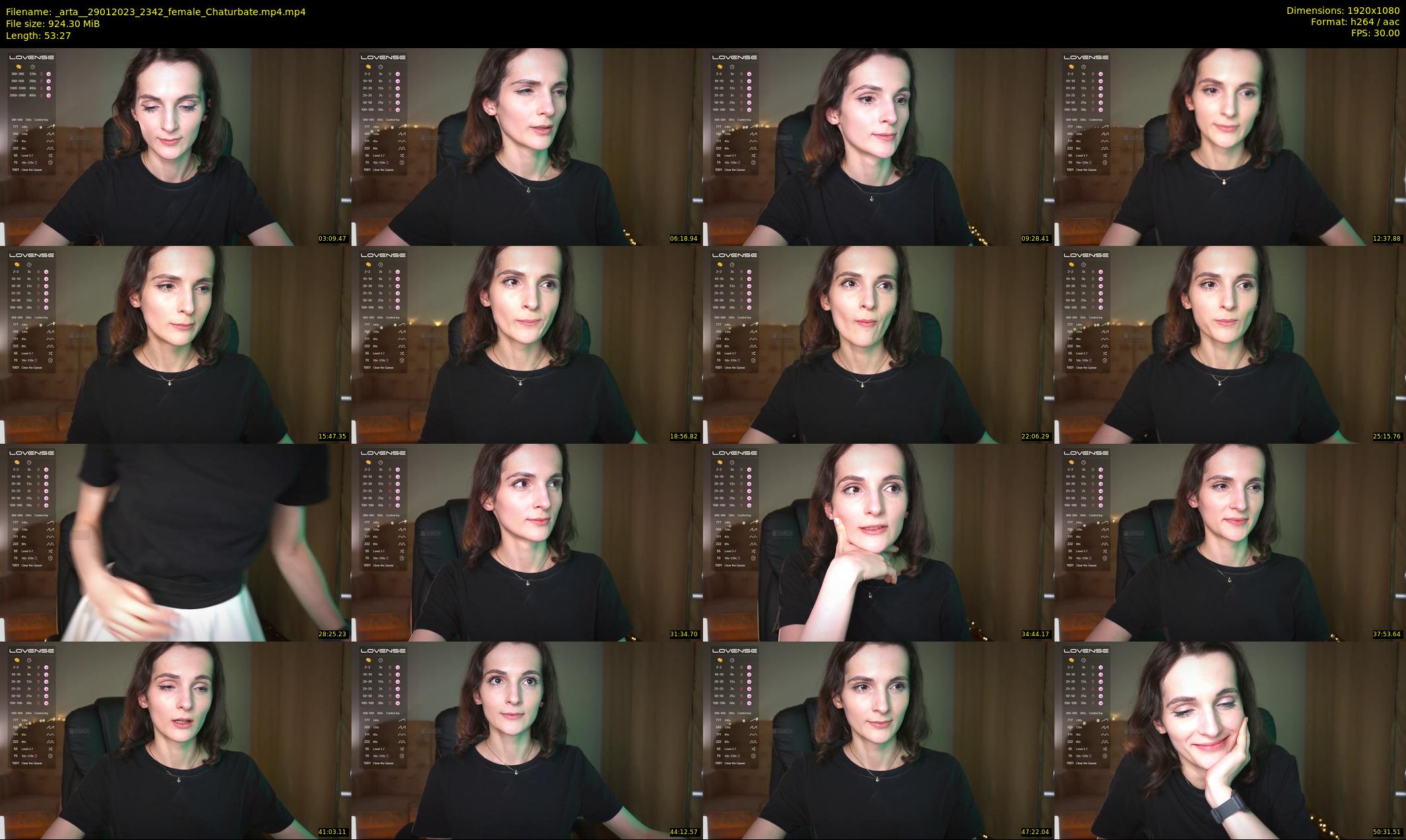 _arta_ — 54 minute Chaturbate female cam show recording, 1080p, Jan 29, 2023