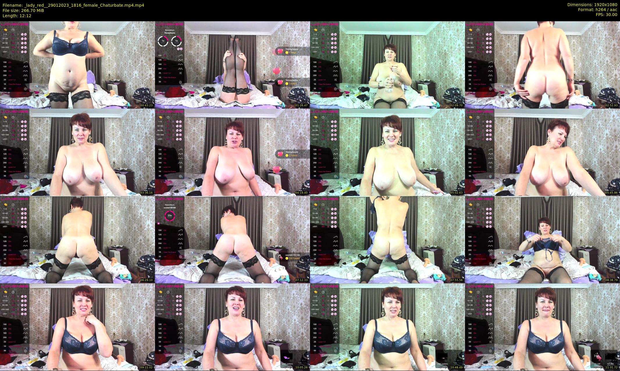 _lady_red_ — 13 minute Chaturbate female cam show recording, 1080p, Jan 29, 2023