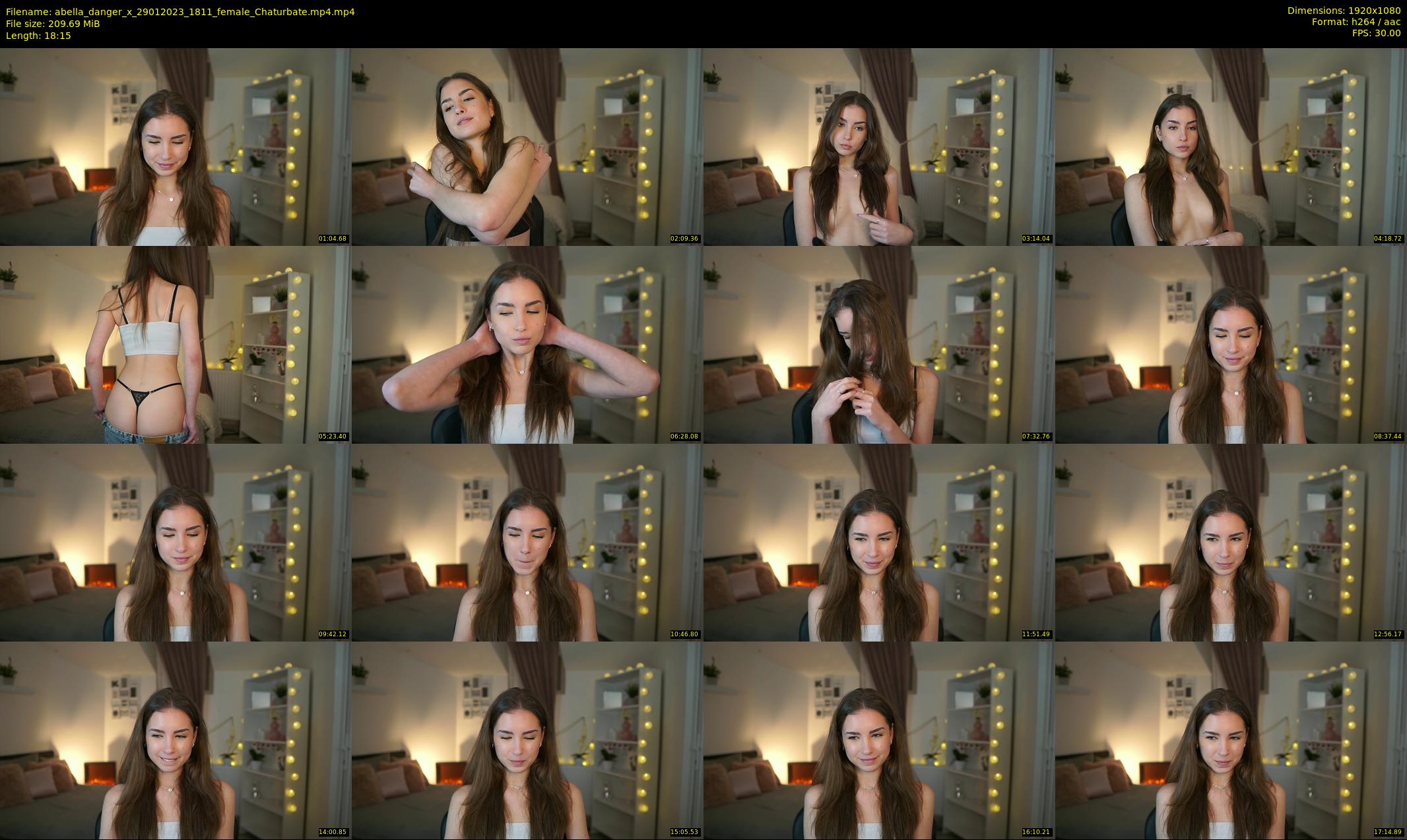 abella_danger_x — 19 minute Chaturbate female cam show recording, 1080p, Jan 29, 2023