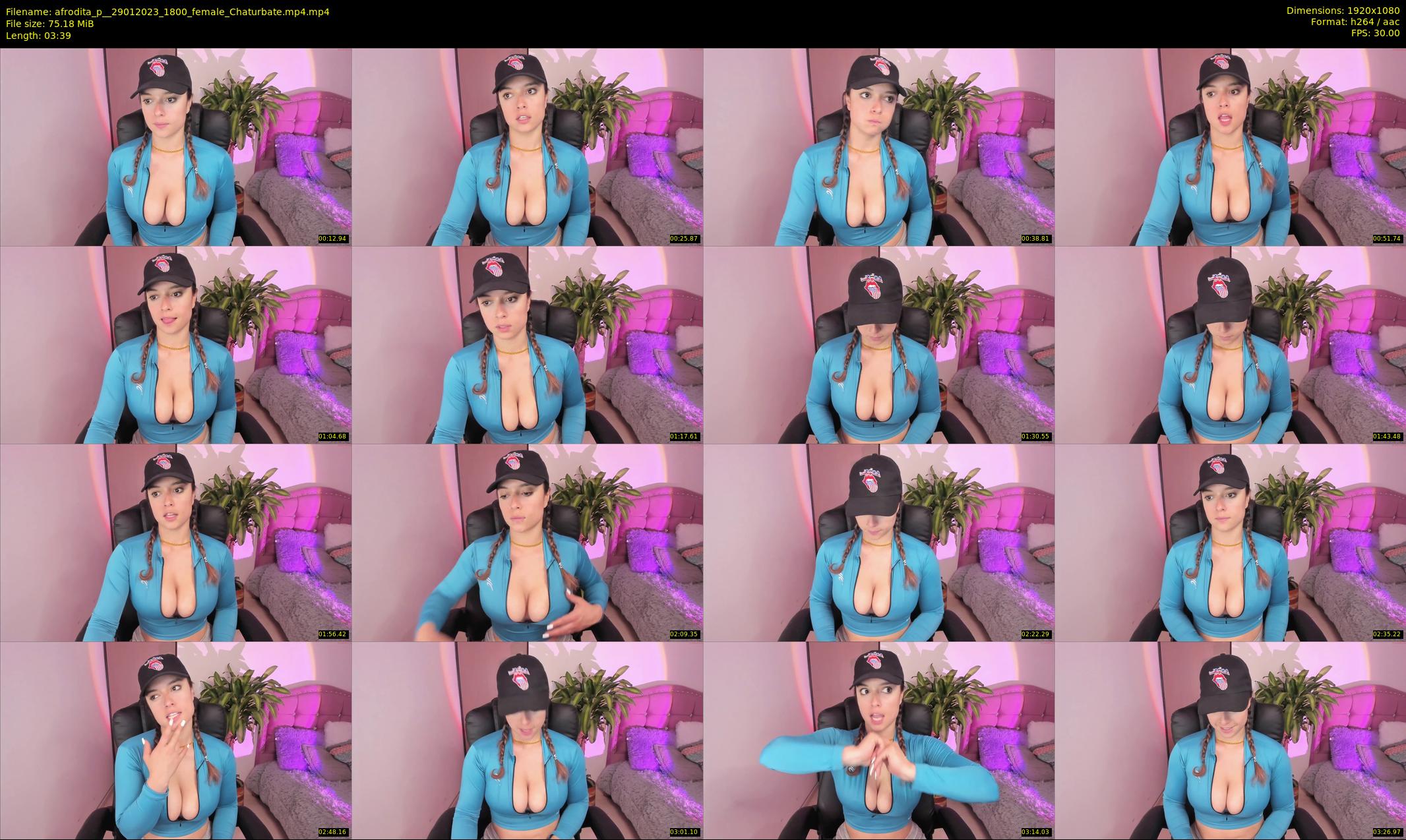 afrodita_p_ — 4 minute Chaturbate female cam show recording, 1080p, Jan 29, 2023