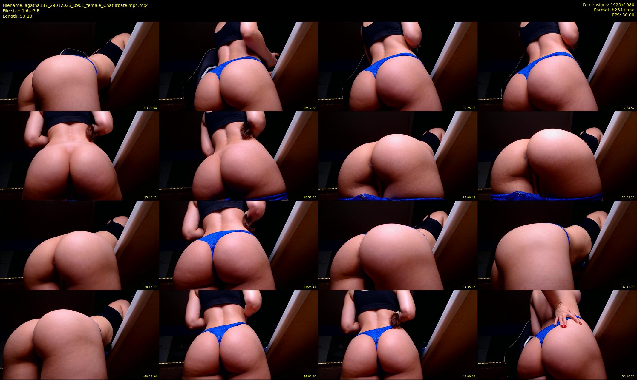 agatha137 — 54 minute Chaturbate female cam show recording, 1080p, Jan 29, 2023