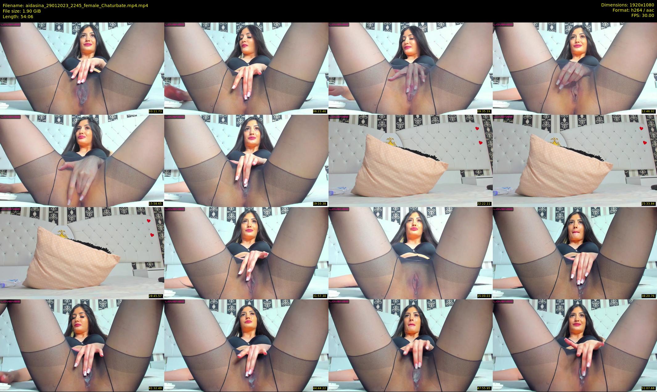 aidasina — 55 minute Chaturbate female cam show recording, 1080p, Jan 29, 2023