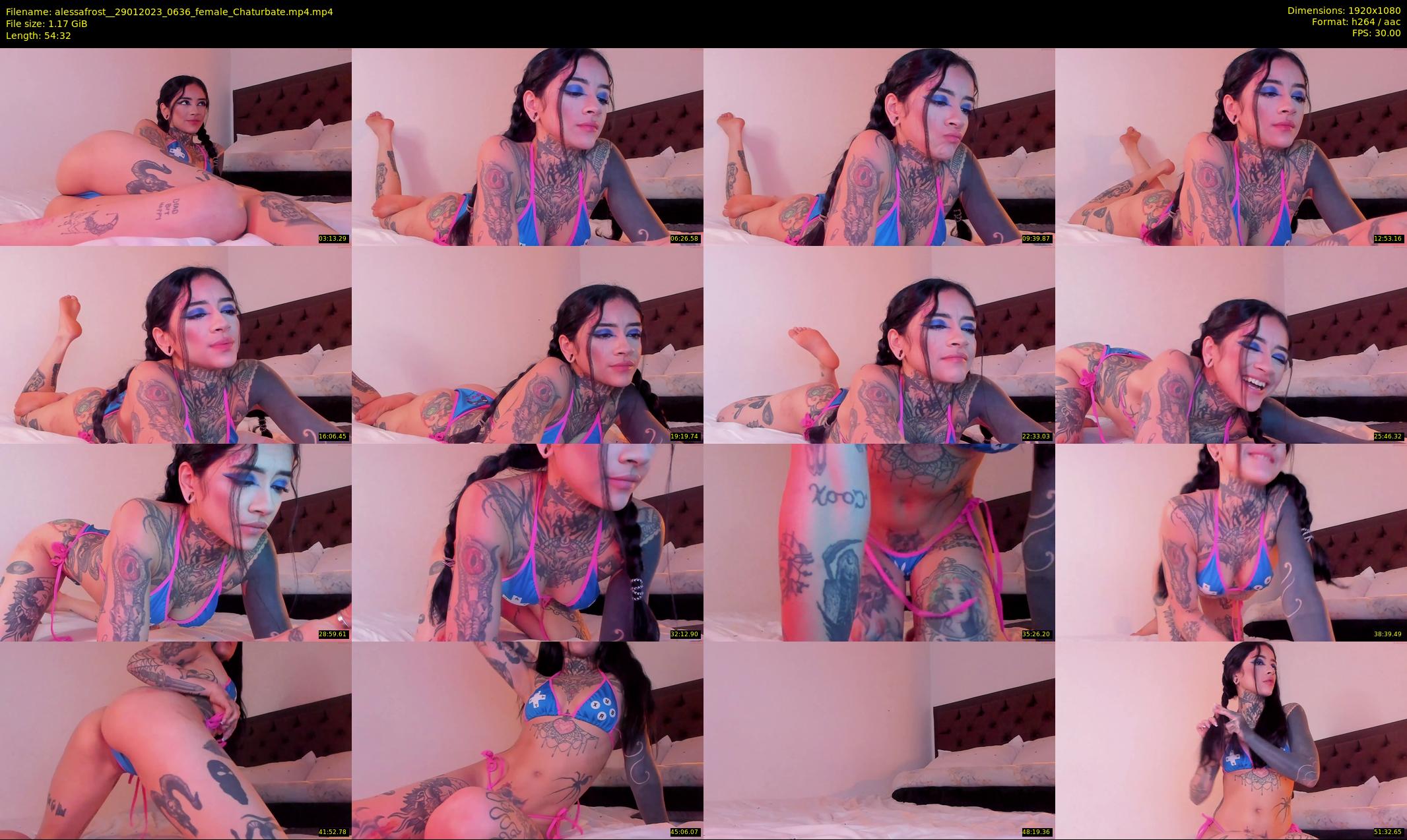alessafrost_ — 55 minute Chaturbate female cam show recording, 1080p, Jan 29, 2023