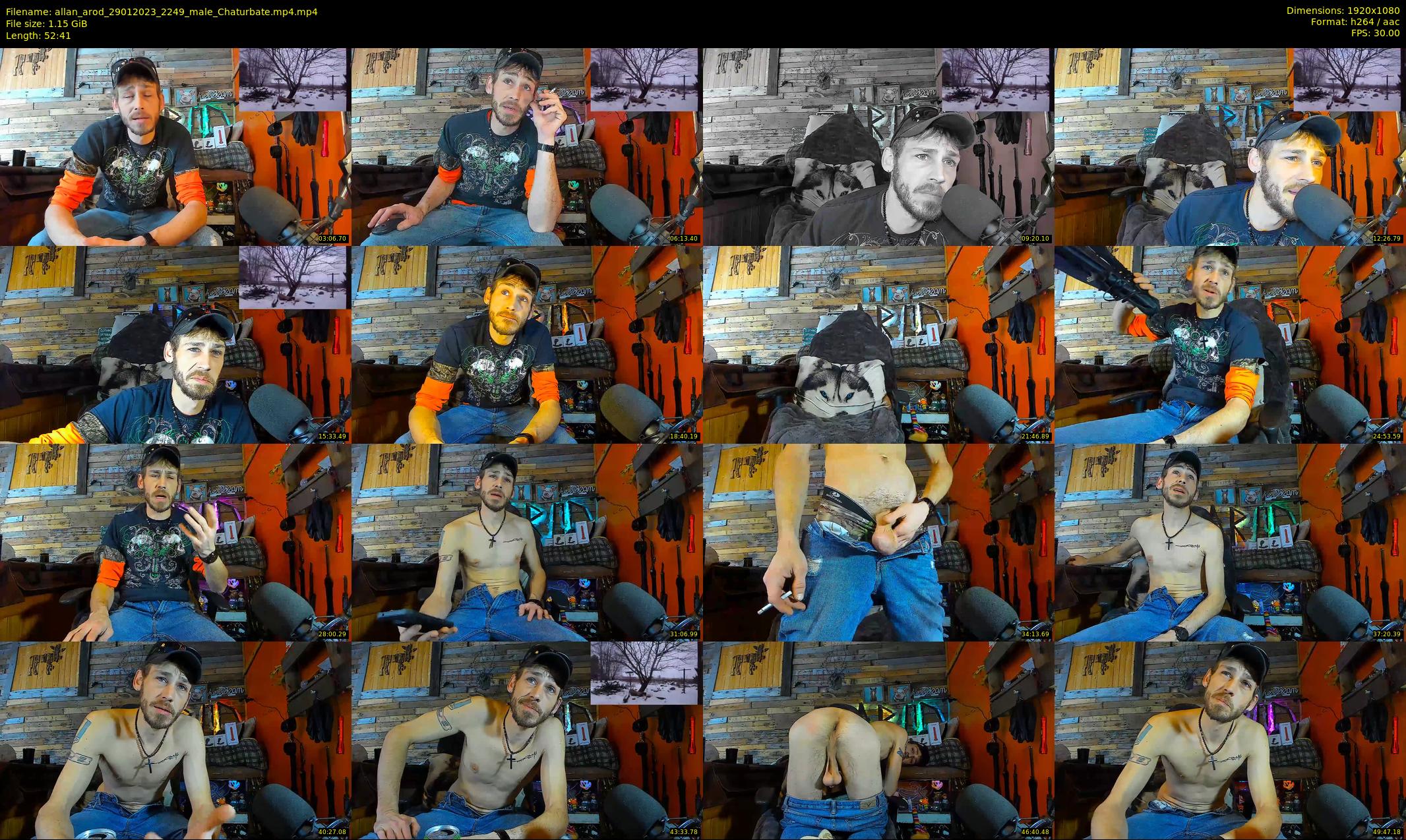 allan_arod — 53 minute Chaturbate male cam show recording, 1080p, Jan 29, 2023