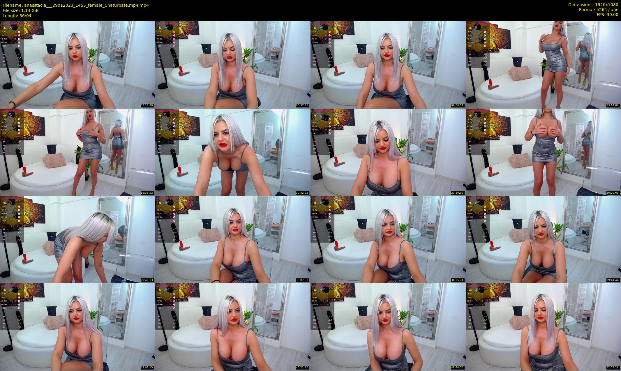 anasstacia__ — 57 minute Chaturbate female cam show recording, 1080p, Jan 29, 2023