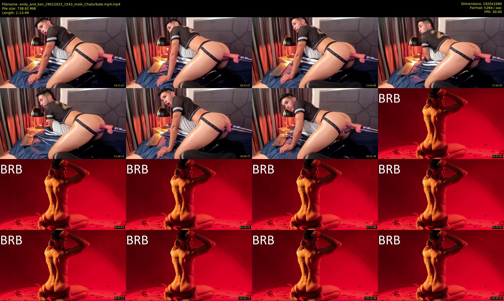 andy_and_ken — 74 minute Chaturbate male cam show recording, 1080p, Jan 29, 2023