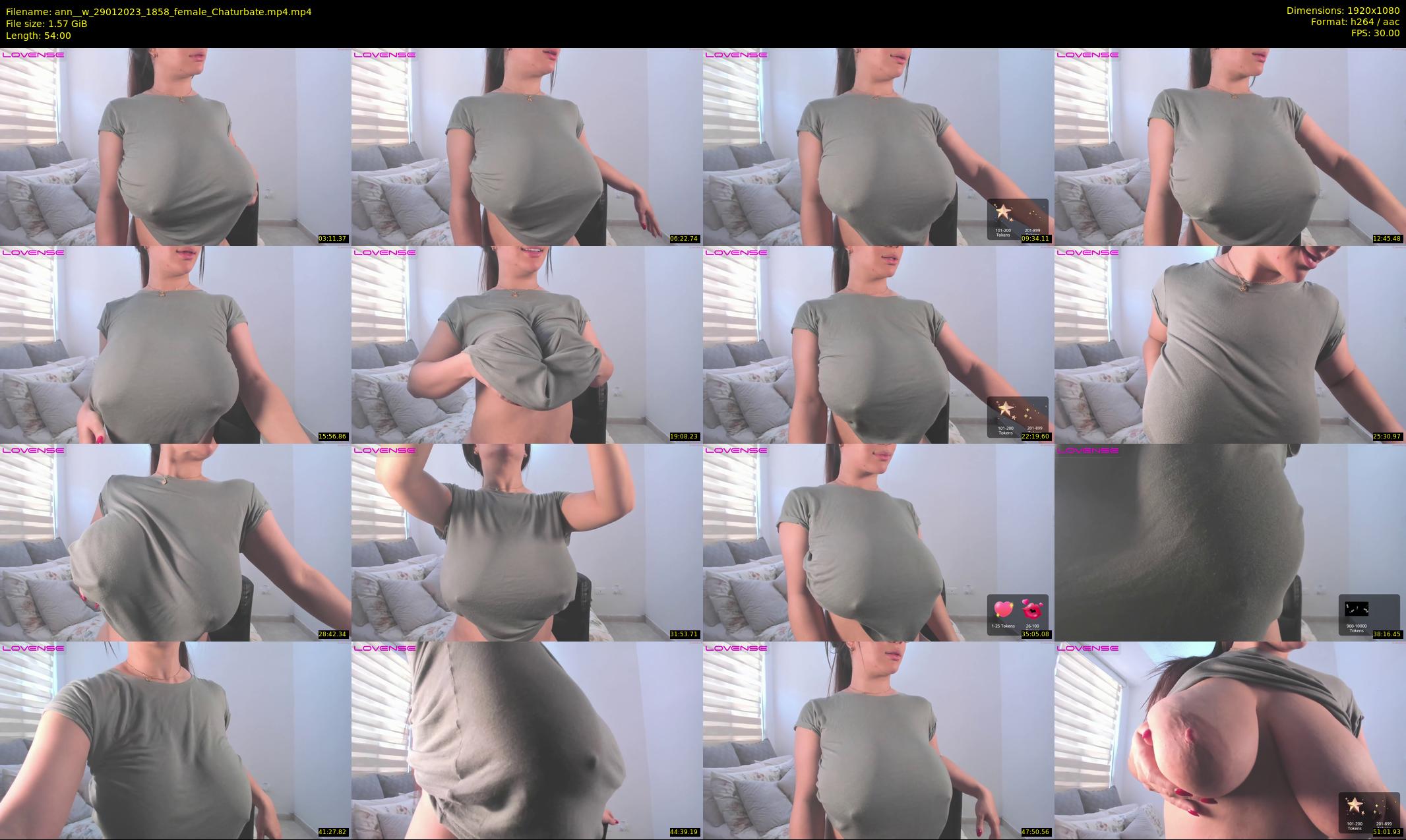 ann__w — 54 minute Chaturbate female cam show recording, 1080p, Jan 29, 2023