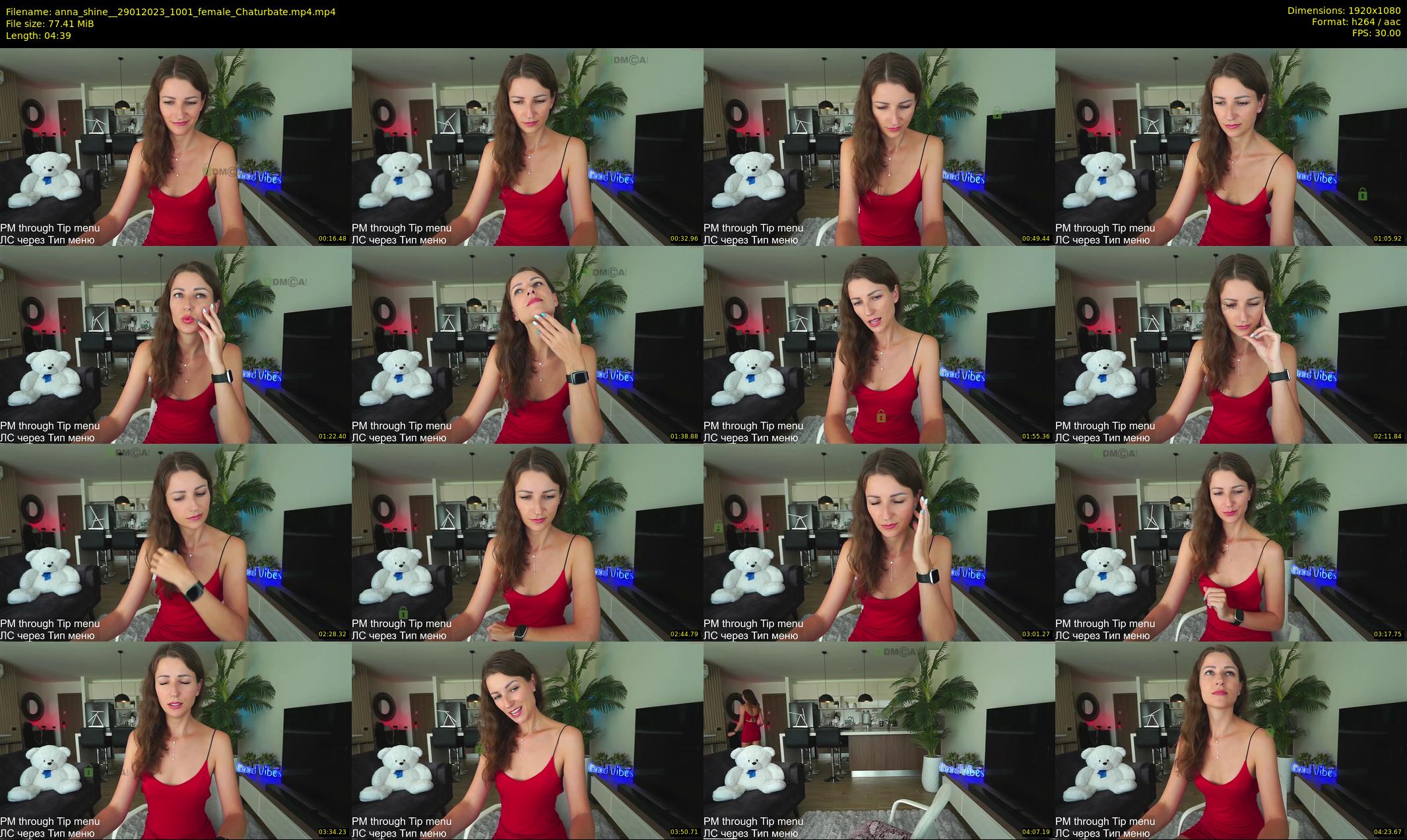 anna_shine_ — 5 minute Chaturbate female cam show recording, 1080p, Jan 29, 2023