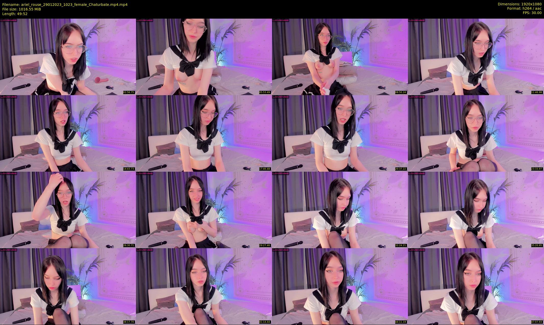 ariel_rouse — 50 minute Chaturbate female cam show recording, 1080p, Jan 29, 2023