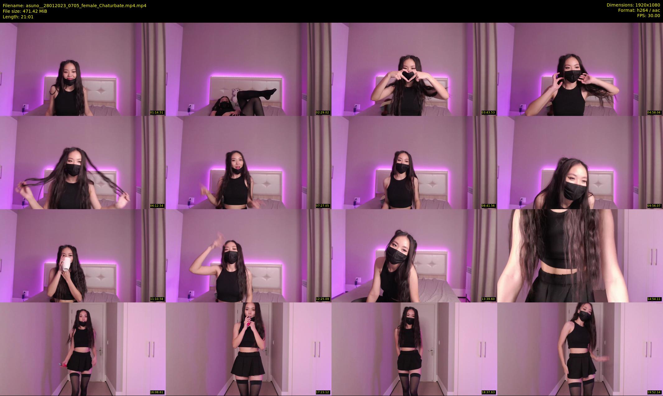 asuno_ — 22 minute Chaturbate female cam show recording, 1080p, Jan 28, 2023