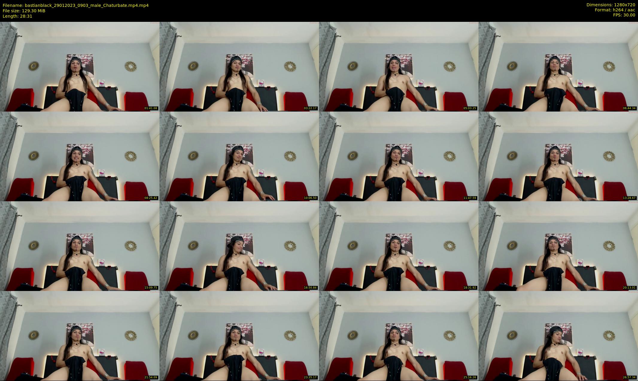 bastianblack — 29 minute Chaturbate male cam show recording, 720p, Jan 29, 2023