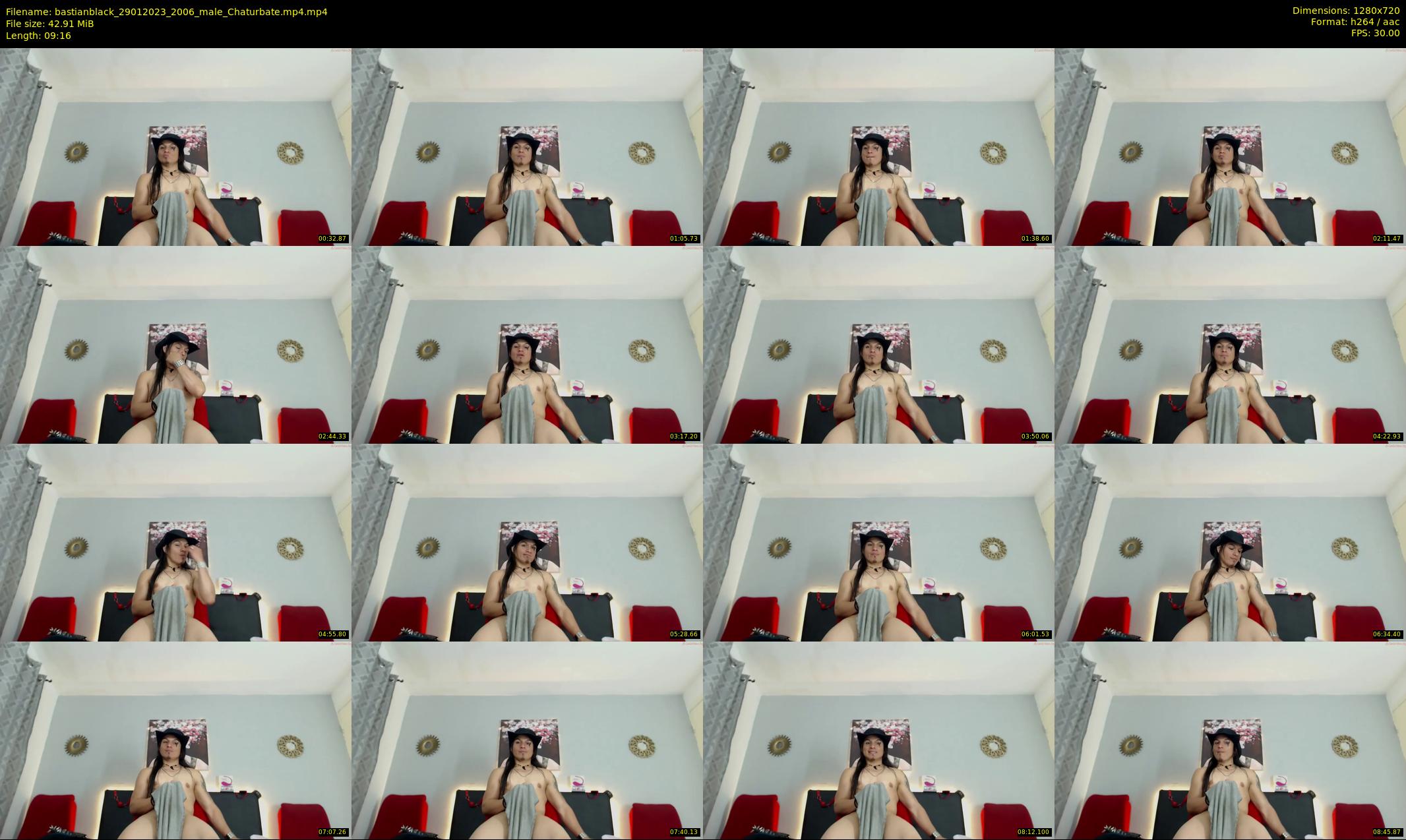 bastianblack — 10 minute Chaturbate male cam show recording, 720p, Jan 29, 2023