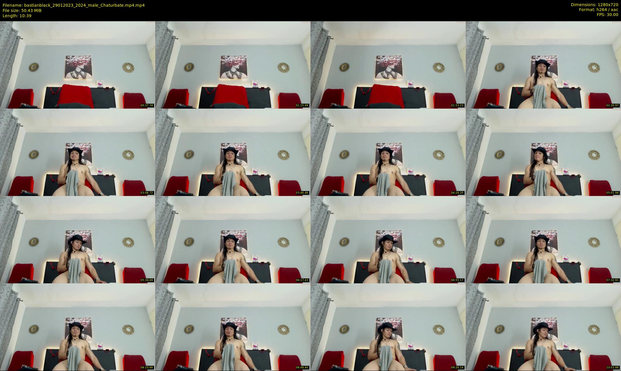 bastianblack — 11 minute Chaturbate male cam show recording, 720p, Jan 29, 2023