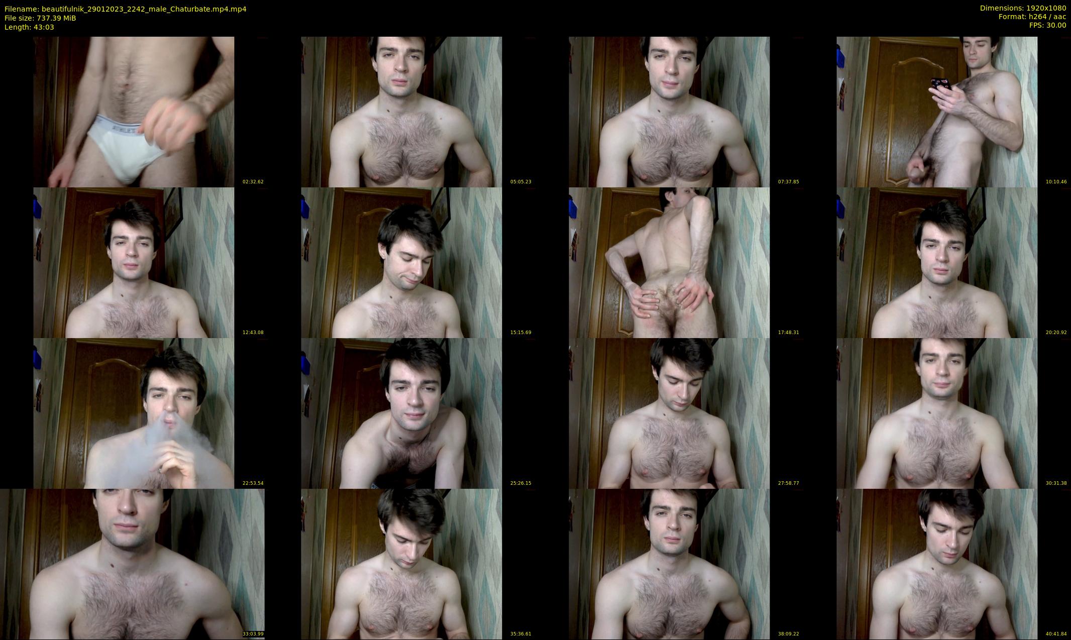 beautifulnik — 44 minute Chaturbate male cam show recording, 1080p, Jan 29, 2023