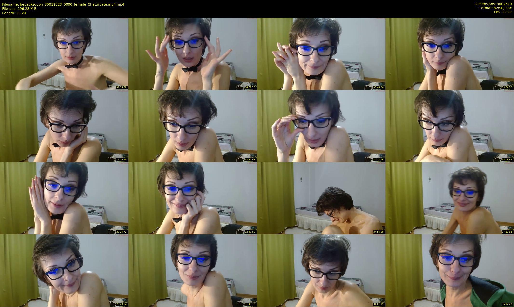 bebacksooon — 39 minute Chaturbate female cam show recording, 480p, Jan 30, 2023