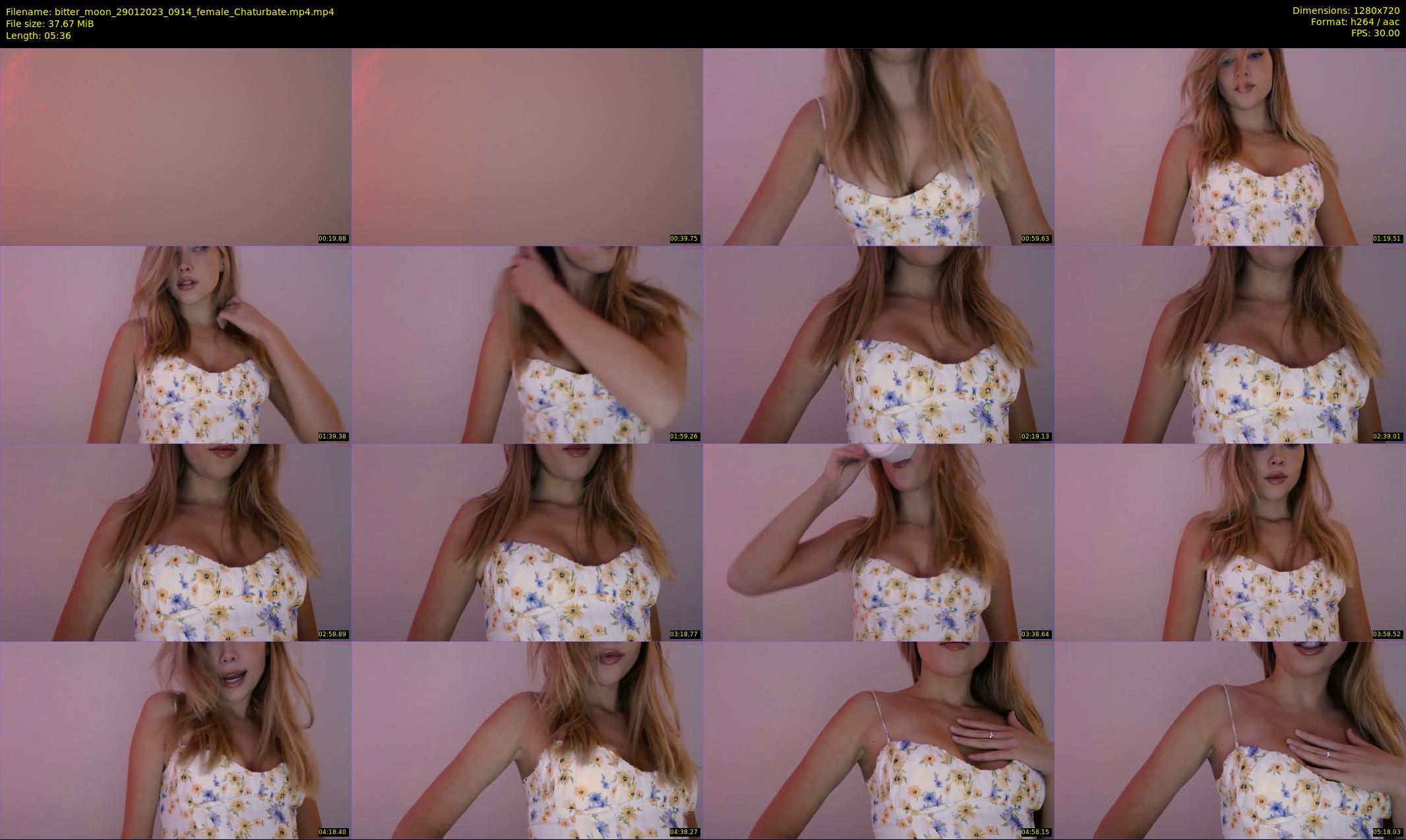 bitter_moon — 6 minute Chaturbate female cam show recording, 720p, Jan 29, 2023