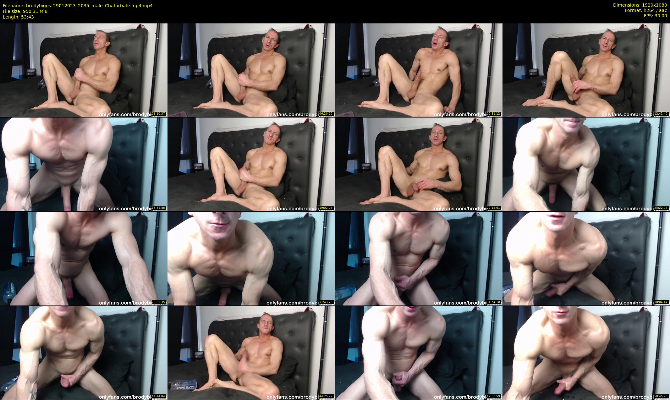 brodybiggs — 54 minute Chaturbate male cam show recording, 1080p, Jan 29, 2023