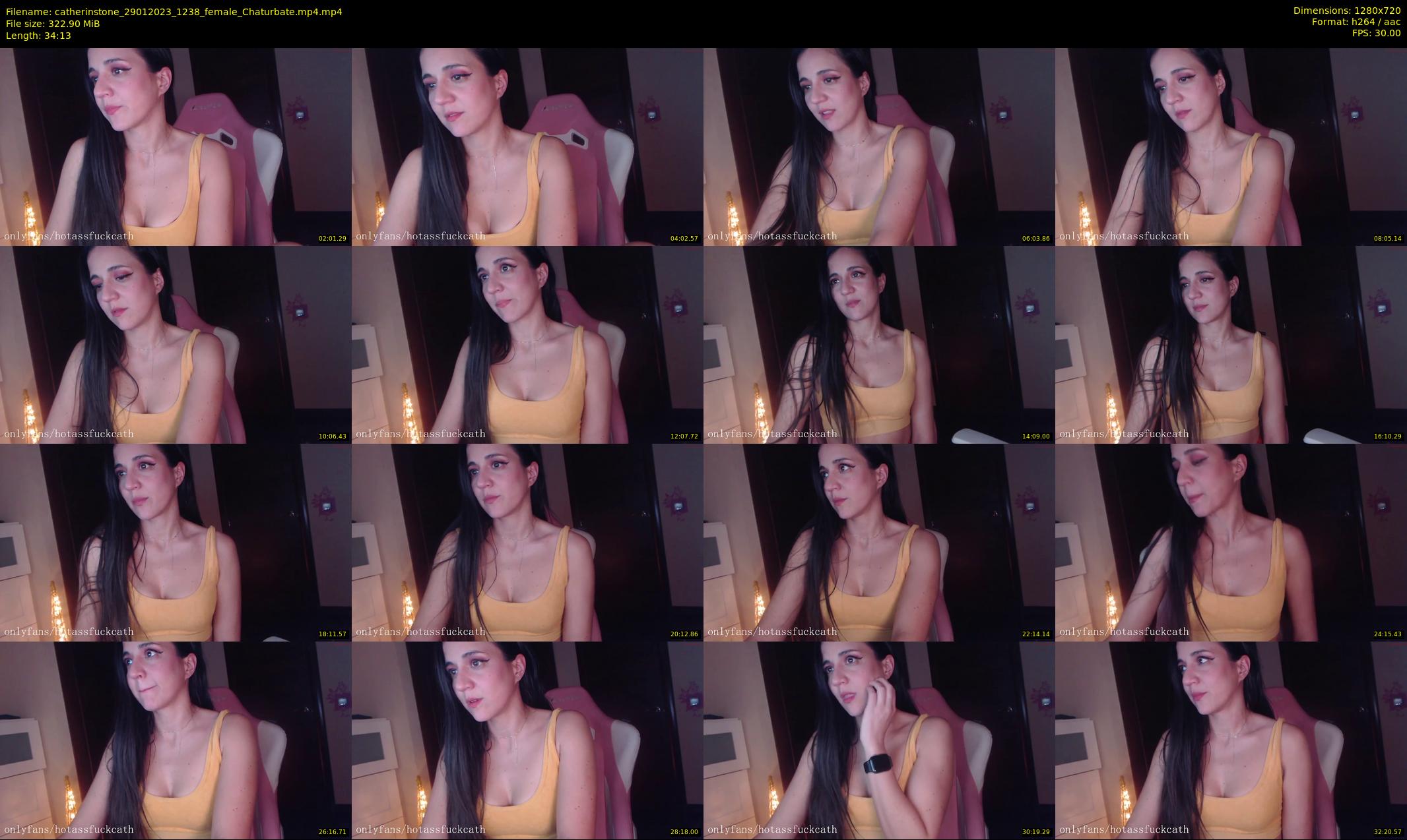 catherinstone — 35 minute Chaturbate female cam show recording, 720p, Jan 29, 2023