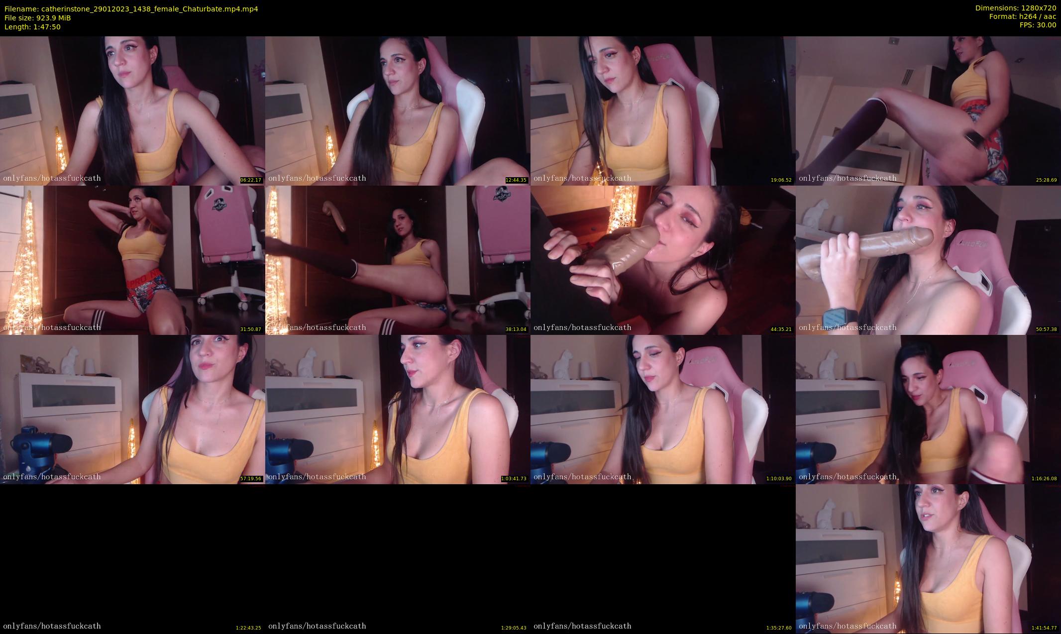 catherinstone — 108 minute Chaturbate female cam show recording, 720p, Jan 29, 2023