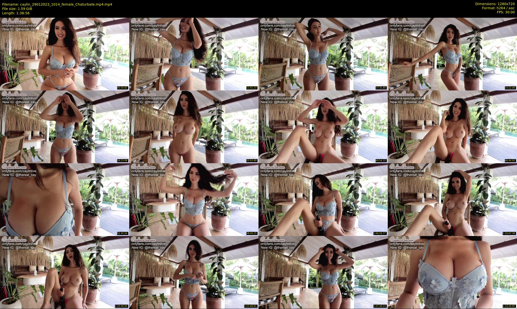 caylin — 99 minute Chaturbate female cam show recording, 720p, Jan 29, 2023