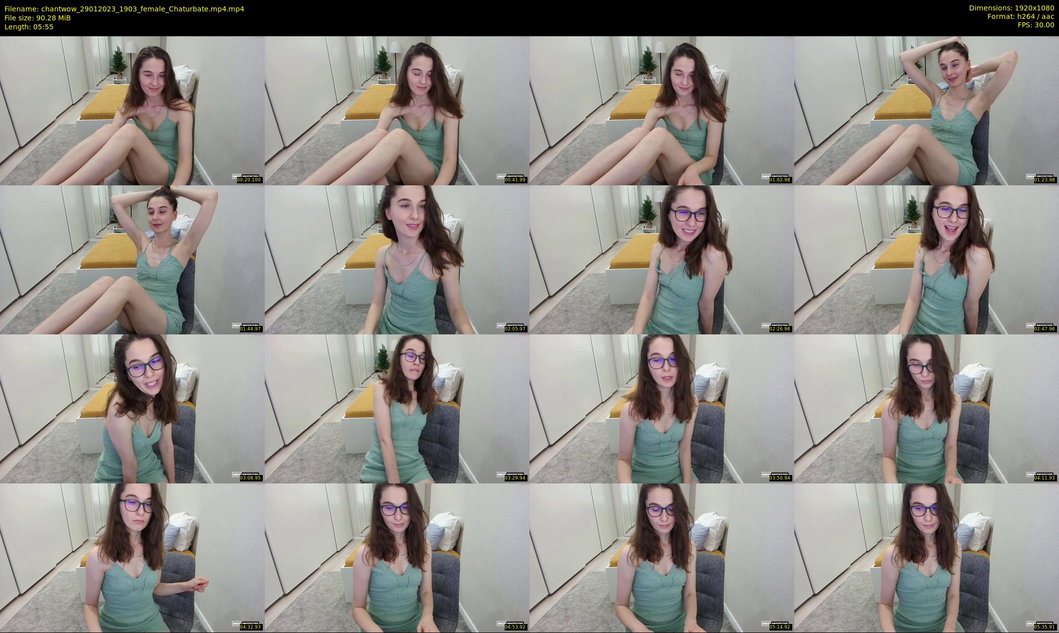chantwow — 6 minute Chaturbate female cam show recording, 1080p, Jan 29, 2023